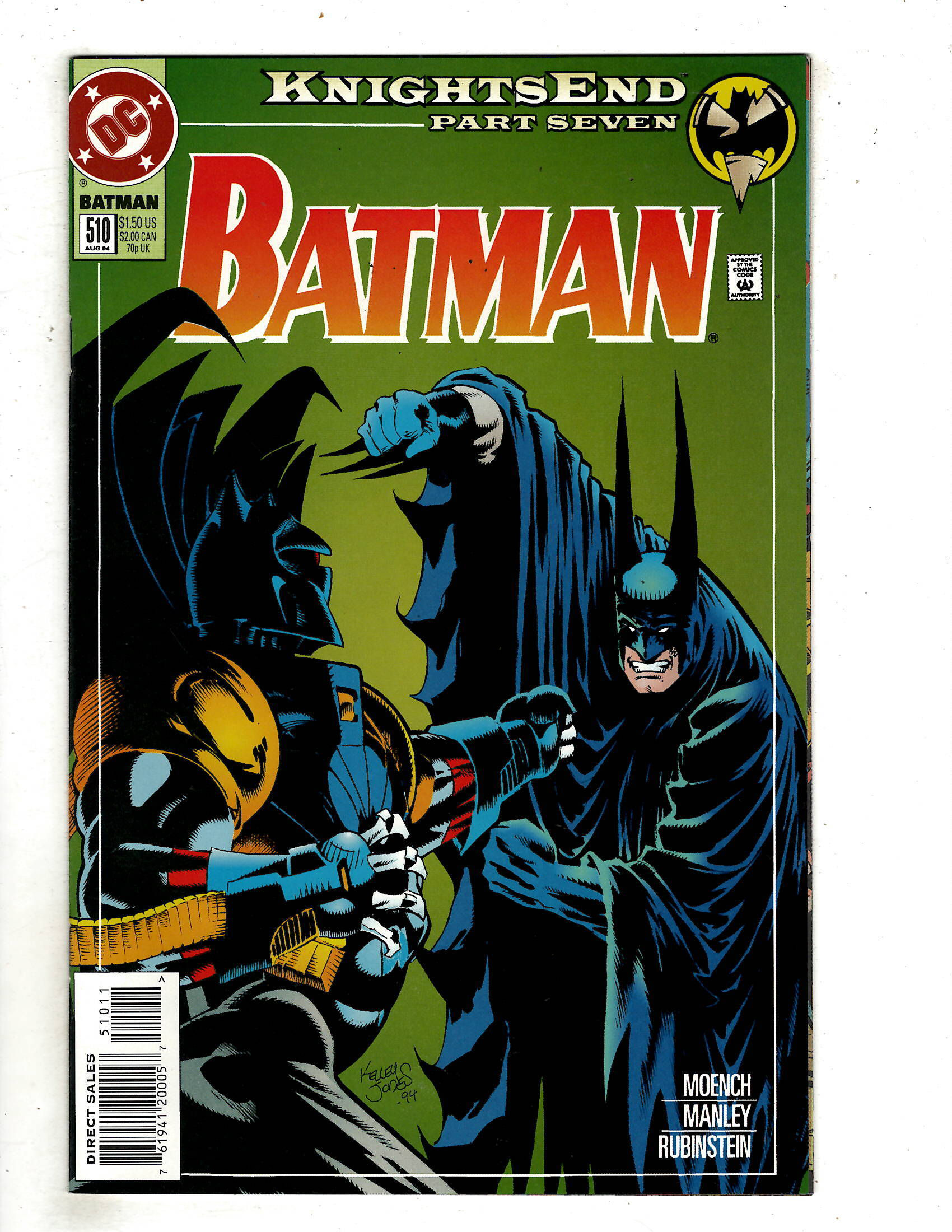Wallpaper #lmda55IBSpphPi3-BTcb152 Batman 510 1994 Of26 Comic Books Modern Age DC Comics Batman