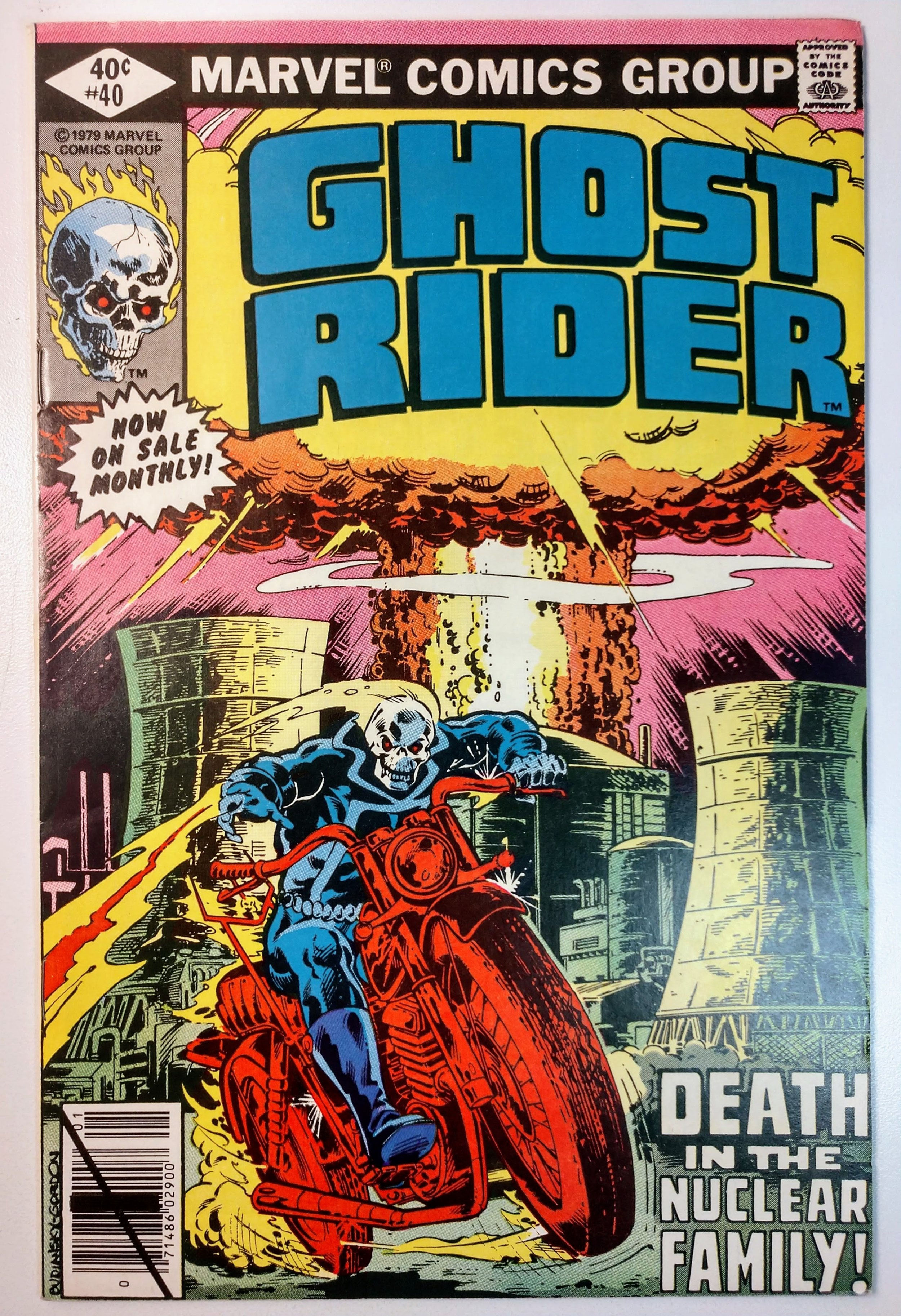 Wallpaper #8fQZOpMBKFX8bn3rGXdZ257 Ghost Rider 40 75 1980 Rare Direct Comic Books Bronze Age