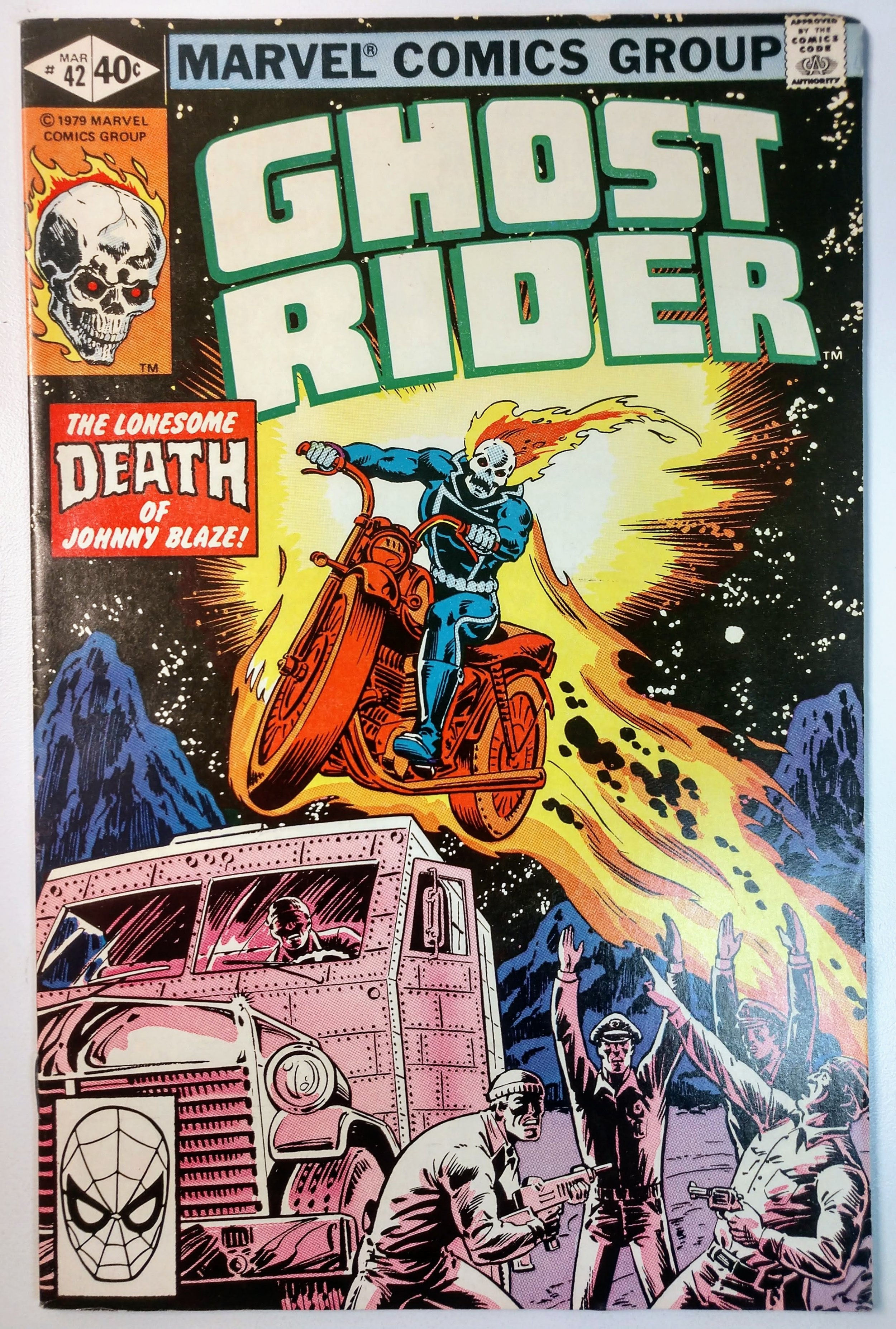 Wallpaper #8fQZOpMBKFX8bn3rGXdZ298 Ghost Rider 42 65 1980 Comic Books Bronze Age Marvel Ghost