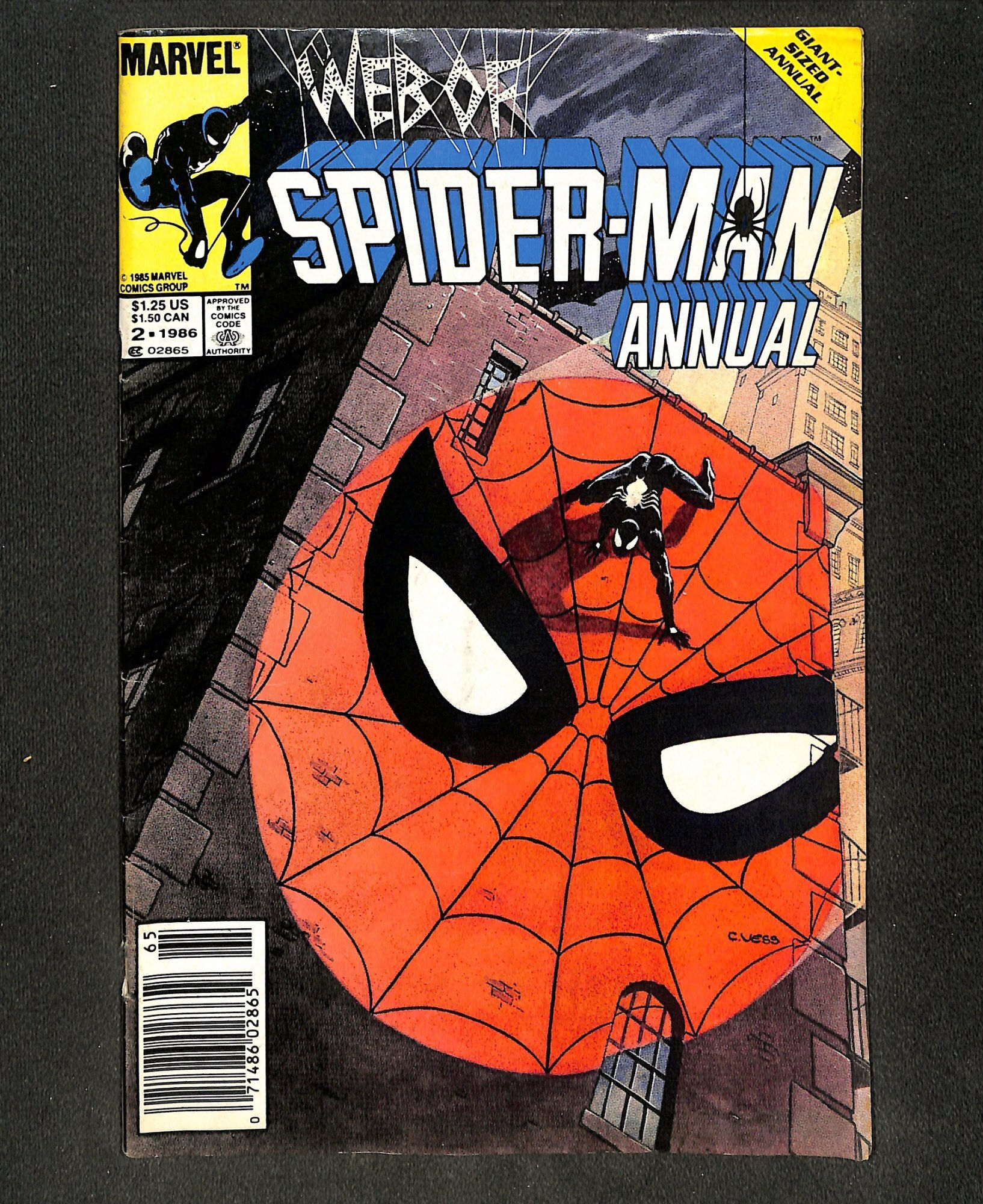 Wallpaper #3WfD_pIBSpphPi3-AKAQ6 Web of Spider Man Annual 2 Newsstand Variant Comic Books Copper