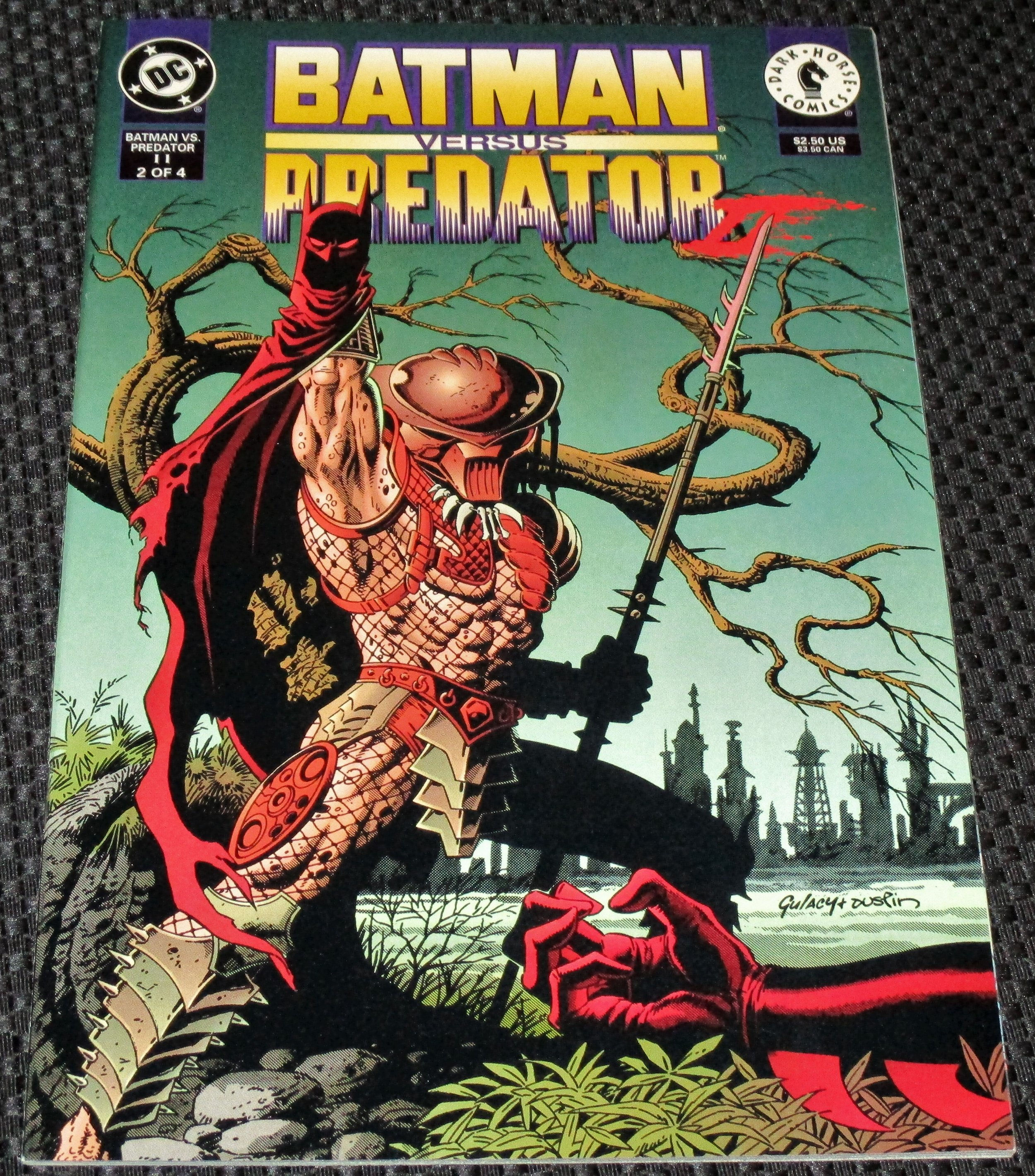 Wallpaper #oRmdLo8BtGB6xQ78s5Xo34 Batman Versus Predator Ii Bloodmatch 2 1994 Comic Books Modern