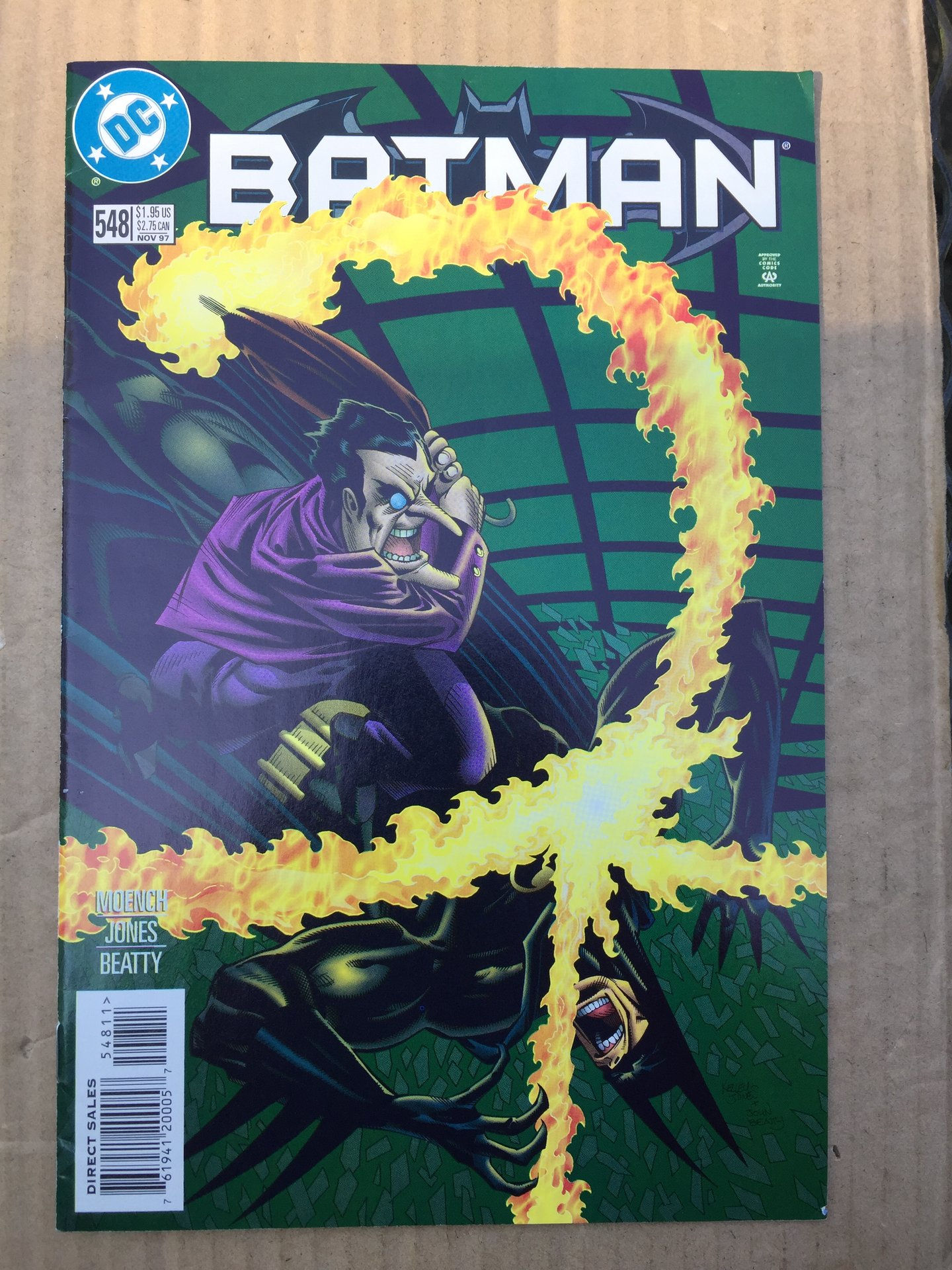 Wallpaper #lmda55IBSpphPi3-BTcb409 Batman 548 1997 Comic Books Modern Age DC Comics Batman
