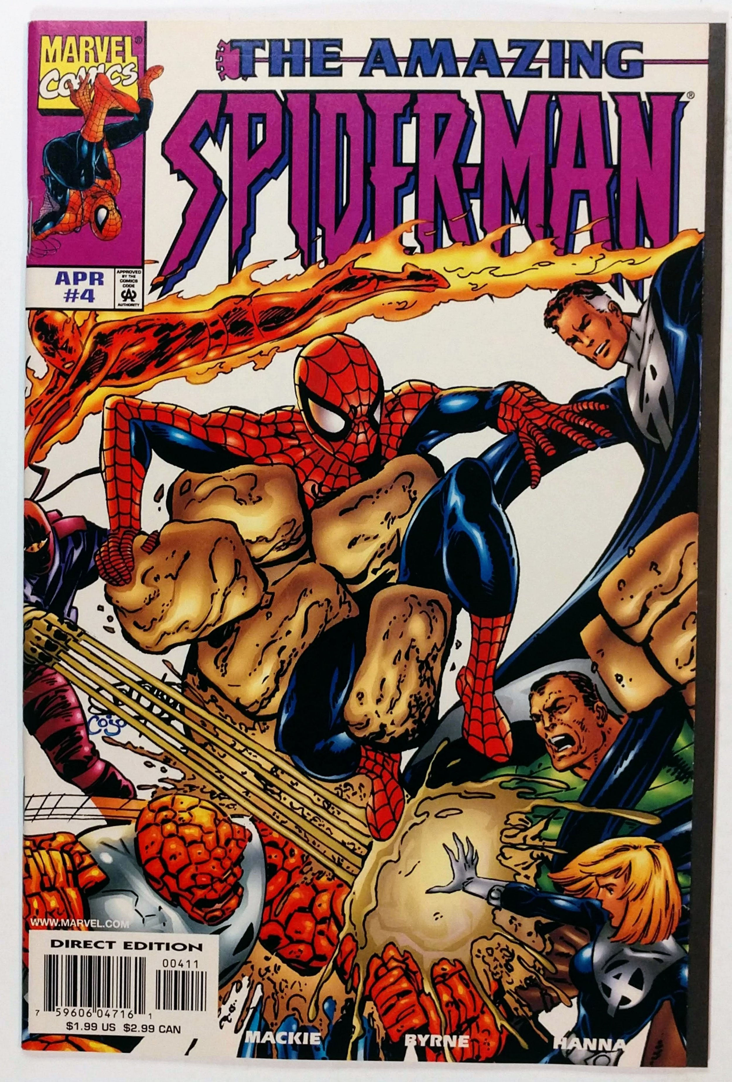 Wallpaper #dmeUBJMBSpphPi3-k7jo102 The Amazing Spider Man 4 90 1999 Comic Books Modern Age