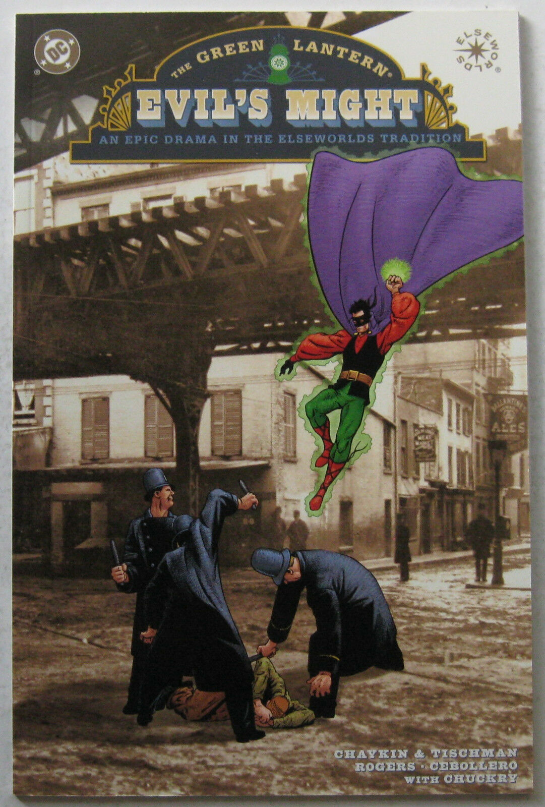 Wallpaper #_RlLHo8BtGB6xQ78eHin43 Green Lantern Evils Might 2 Oct 2002 DC Nm Elseworlds Story