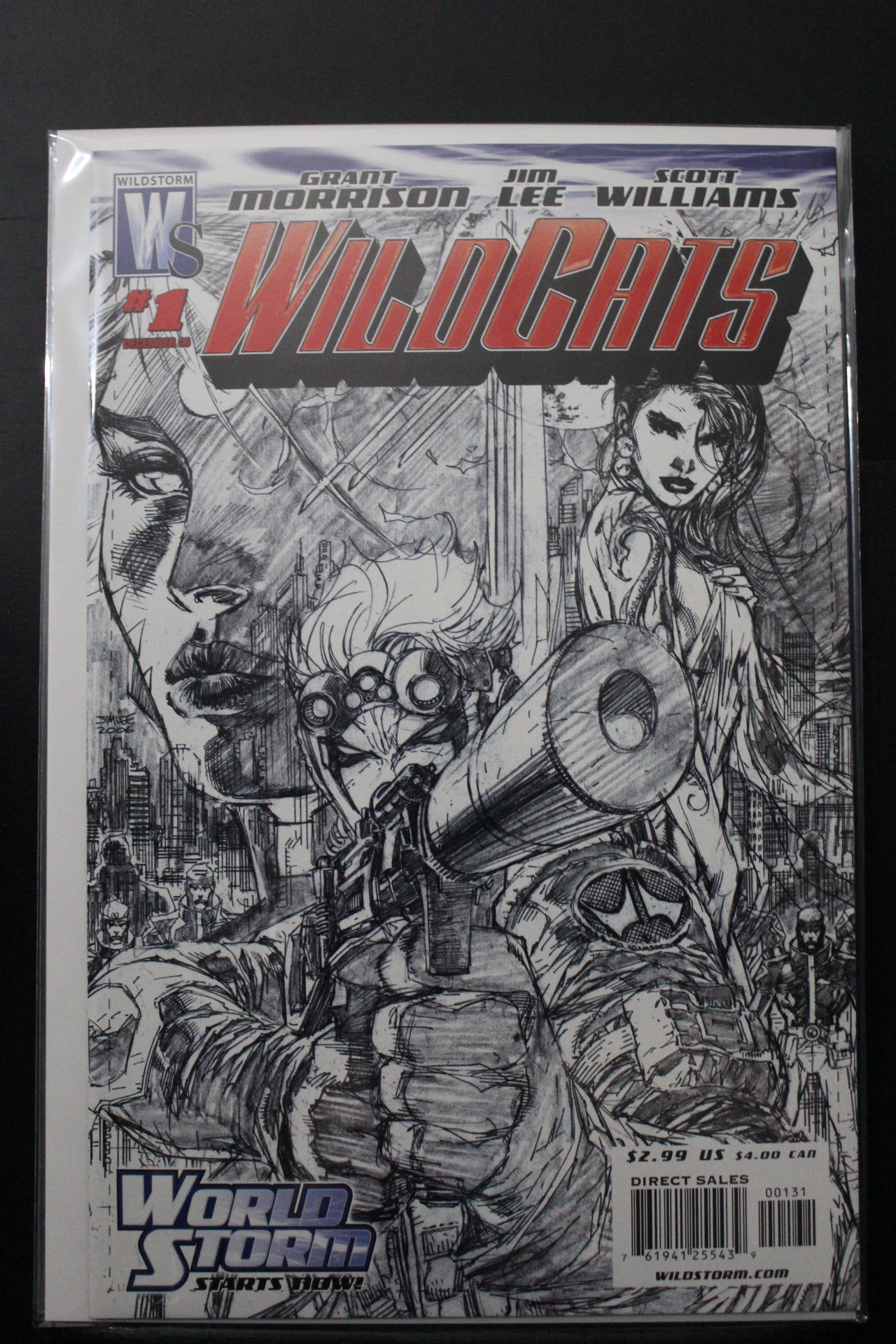 Wallpaper #xGdJ95IBSpphPi3-d4V5101 Wildcats Jim Lee Sketch Cover 2006 Comic Books Modern Age