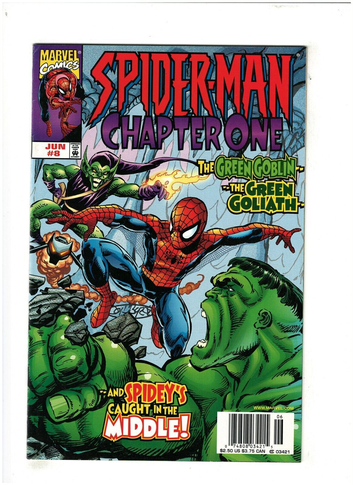 Wallpaper #oHfLJ5MB-pgBXx60Lqfg111 Spider Man Chapter One 8 Vf 85 Newsstand 1999 John Byrne Green