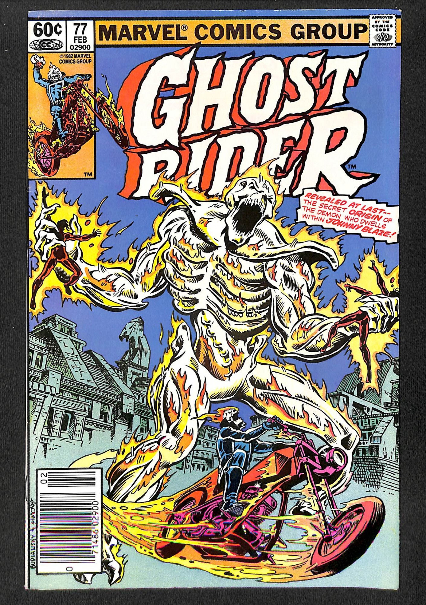 Wallpaper #8fQZOpMBKFX8bn3rGXdZ70 Ghost Rider 77 1983 Comic Books Bronze Age Marvel Ghost Rider