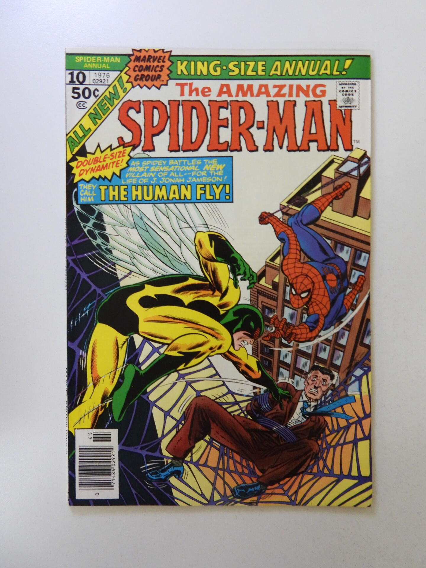 Wallpaper #3WfD_pIBSpphPi3-AKAQ209 The Amazing Spider Man Annual 10 1976 Vf Condition Comic Books