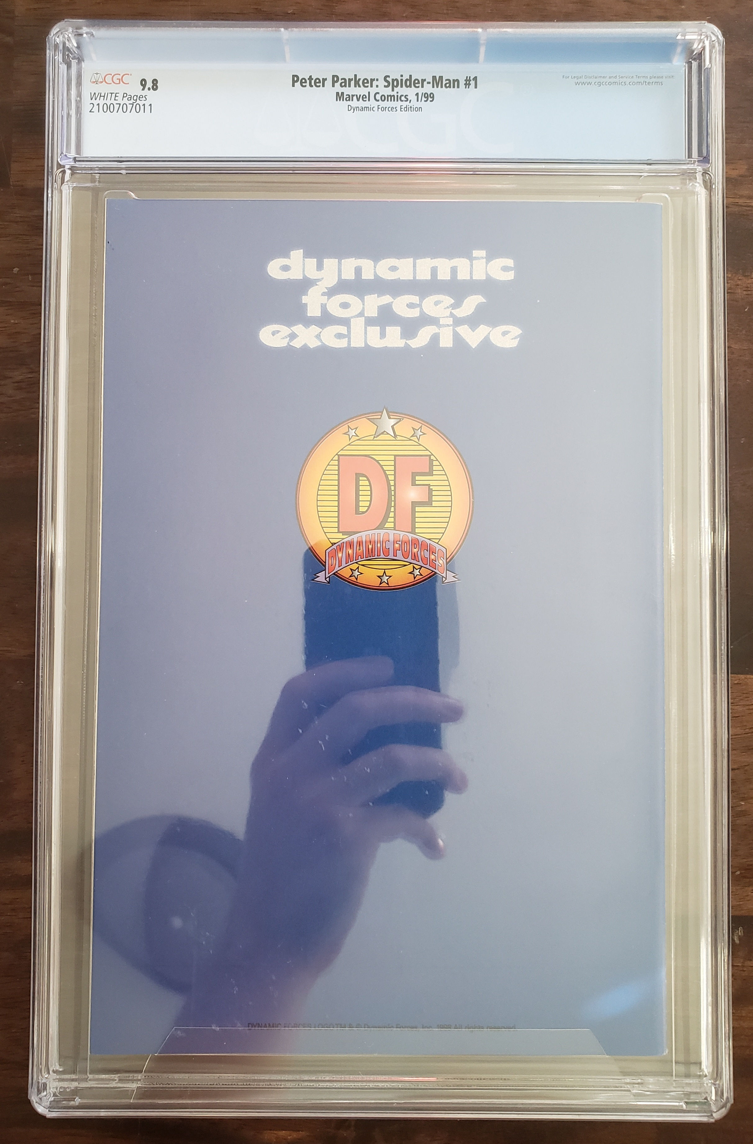 Wallpaper #_GjhFpMBSpphPi3-CAzn275 Peter Parker Spider Man 1 Cgc 98 Dynamic Forces Cover Limited to