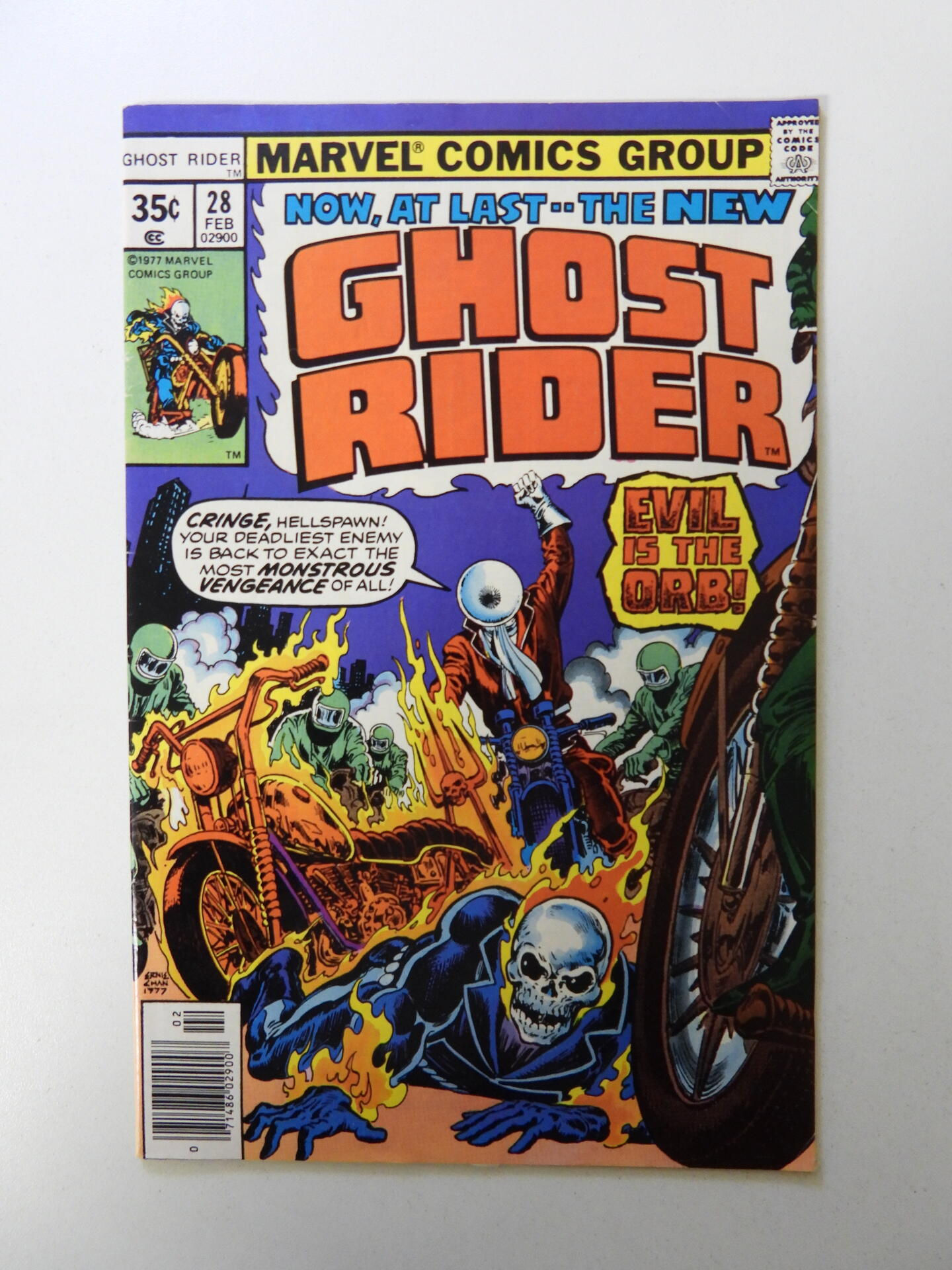 Wallpaper #8fQZOpMBKFX8bn3rGXdZ254 Ghost Rider 28 1978 Fnvf Condition Comic Books Bronze Age