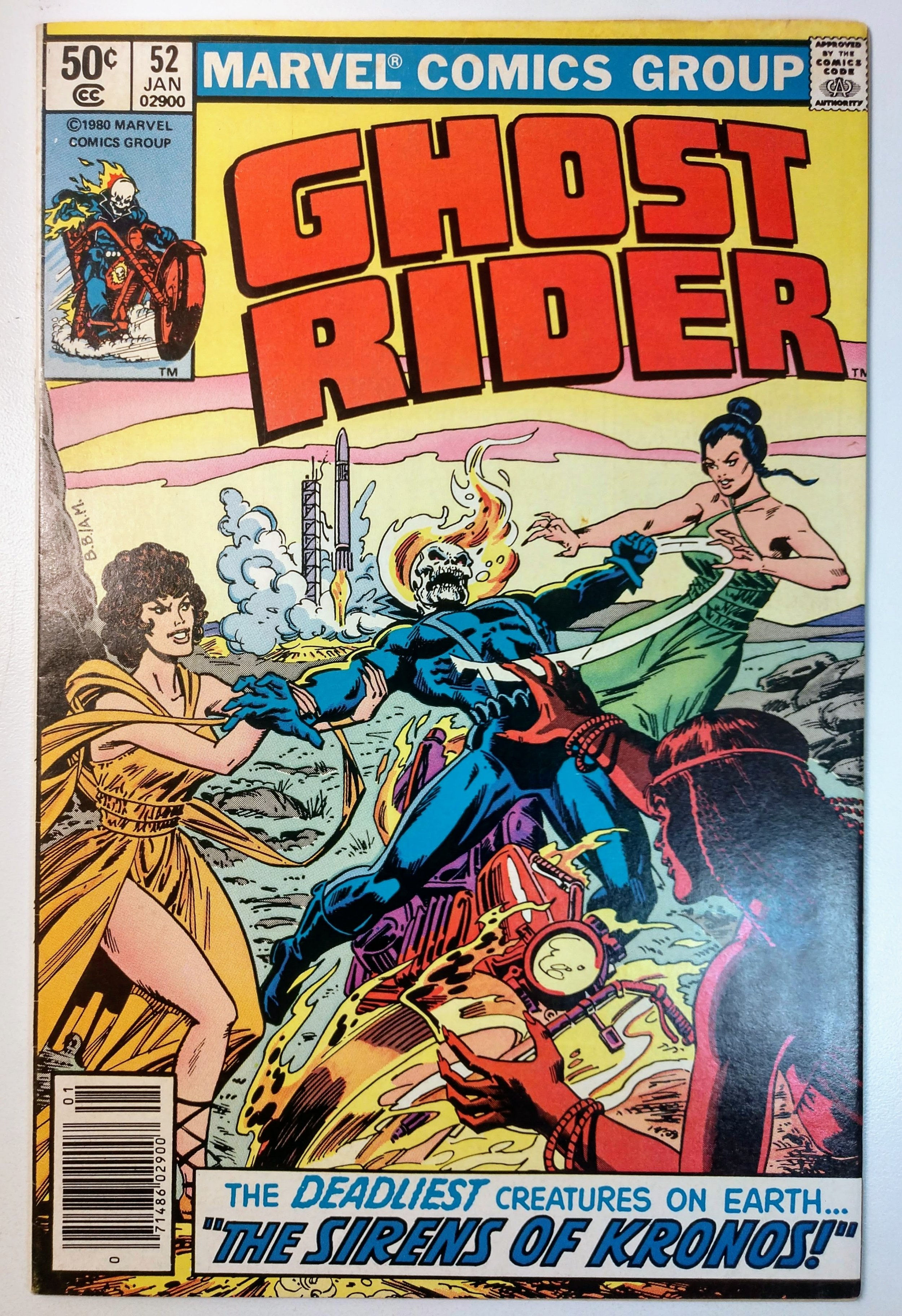 Wallpaper #8fQZOpMBKFX8bn3rGXdZ285 Ghost Rider 52 60 1981 Newsstand Comic Books Bronze Age