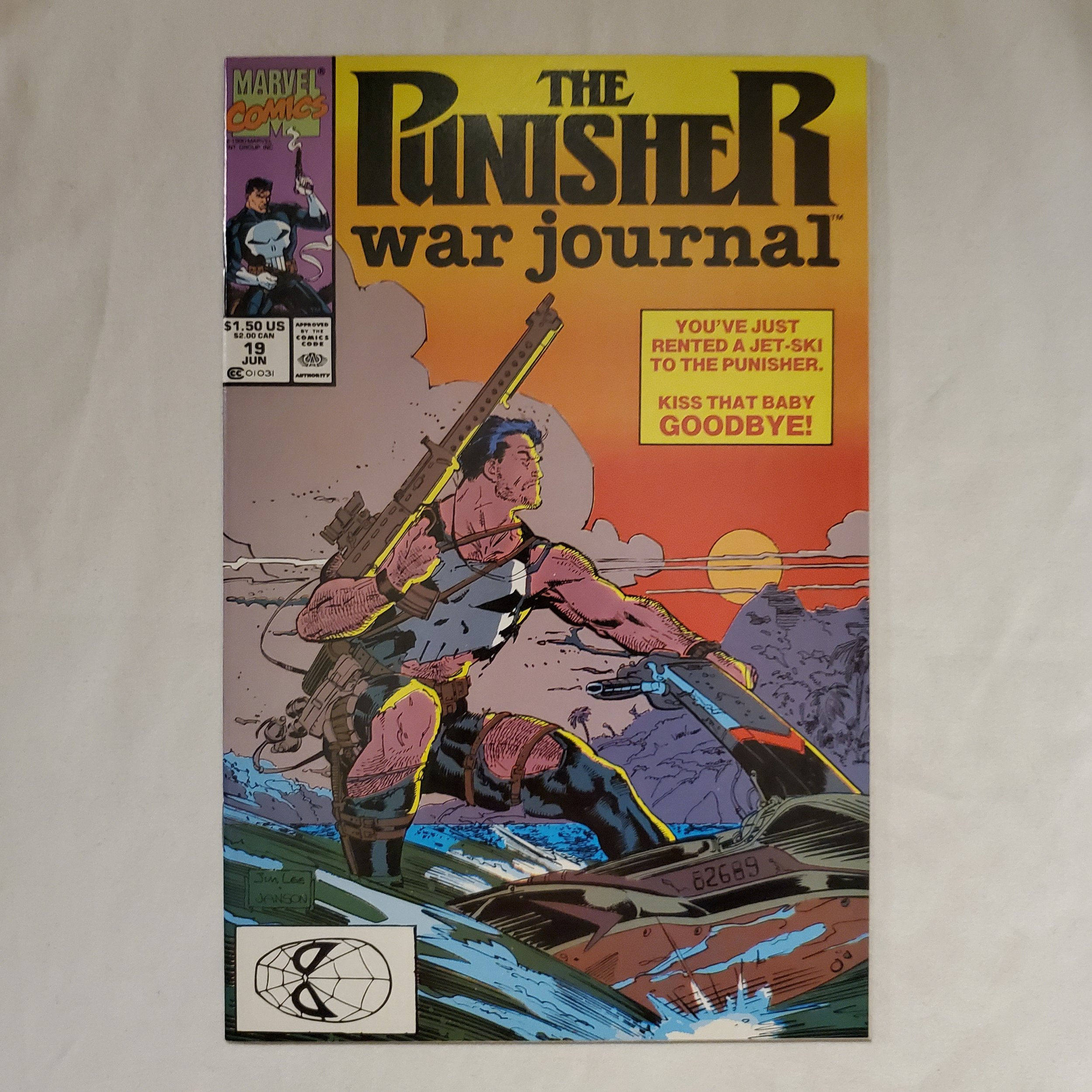 Wallpaper #-Bn7H48BtGB6xQ78DnzB55 Punisher War Journal 19 Near Mint Cover Art by Jim Lee Comic Books