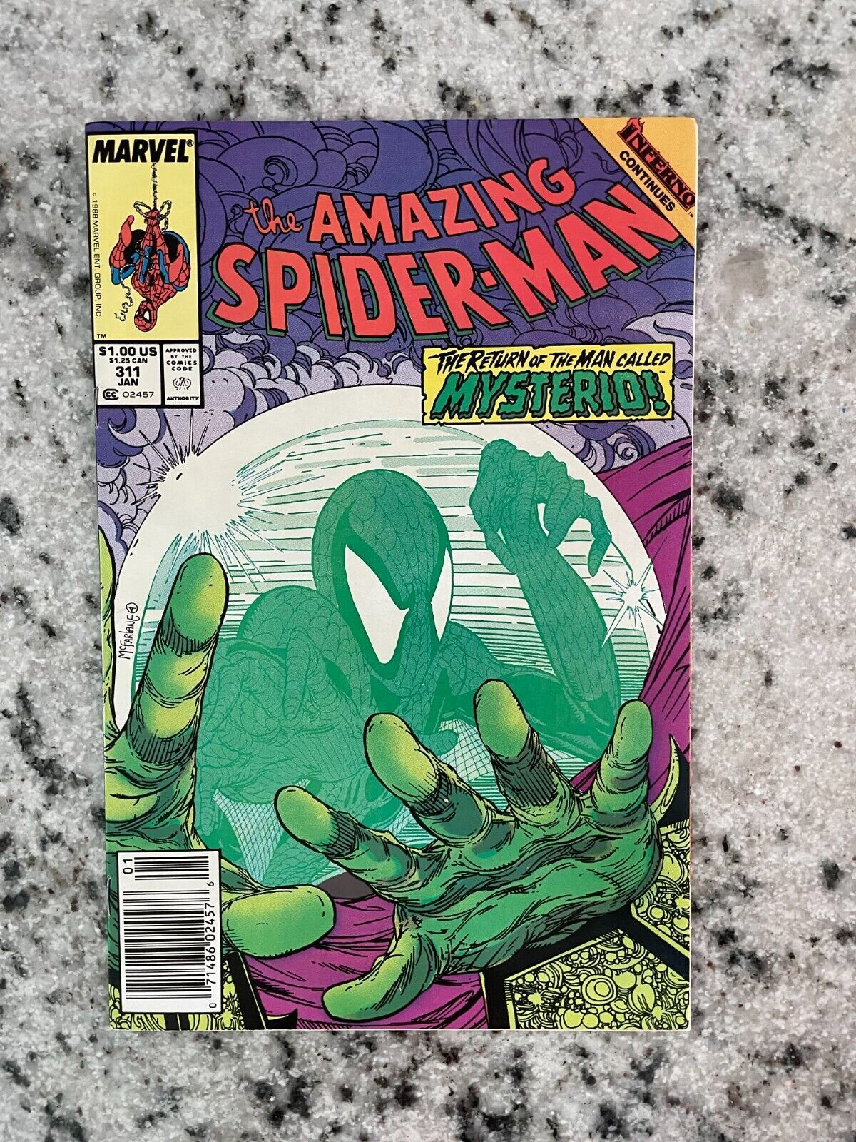 Wallpaper #GkAxMJMBJhL2WPbaVMA658 Amazing Spider Man 311 Nm Marvel Comic Book Venom Todd Mcfarlane