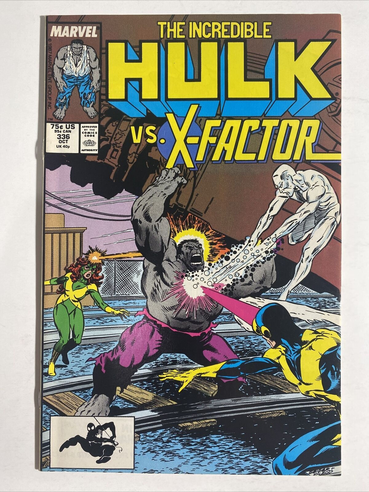 Wallpaper #z2dK-5IBSpphPi3-fJPS222 Incredible Hulk 336 Early Todd Mcfarlane Art X Factor Spawn