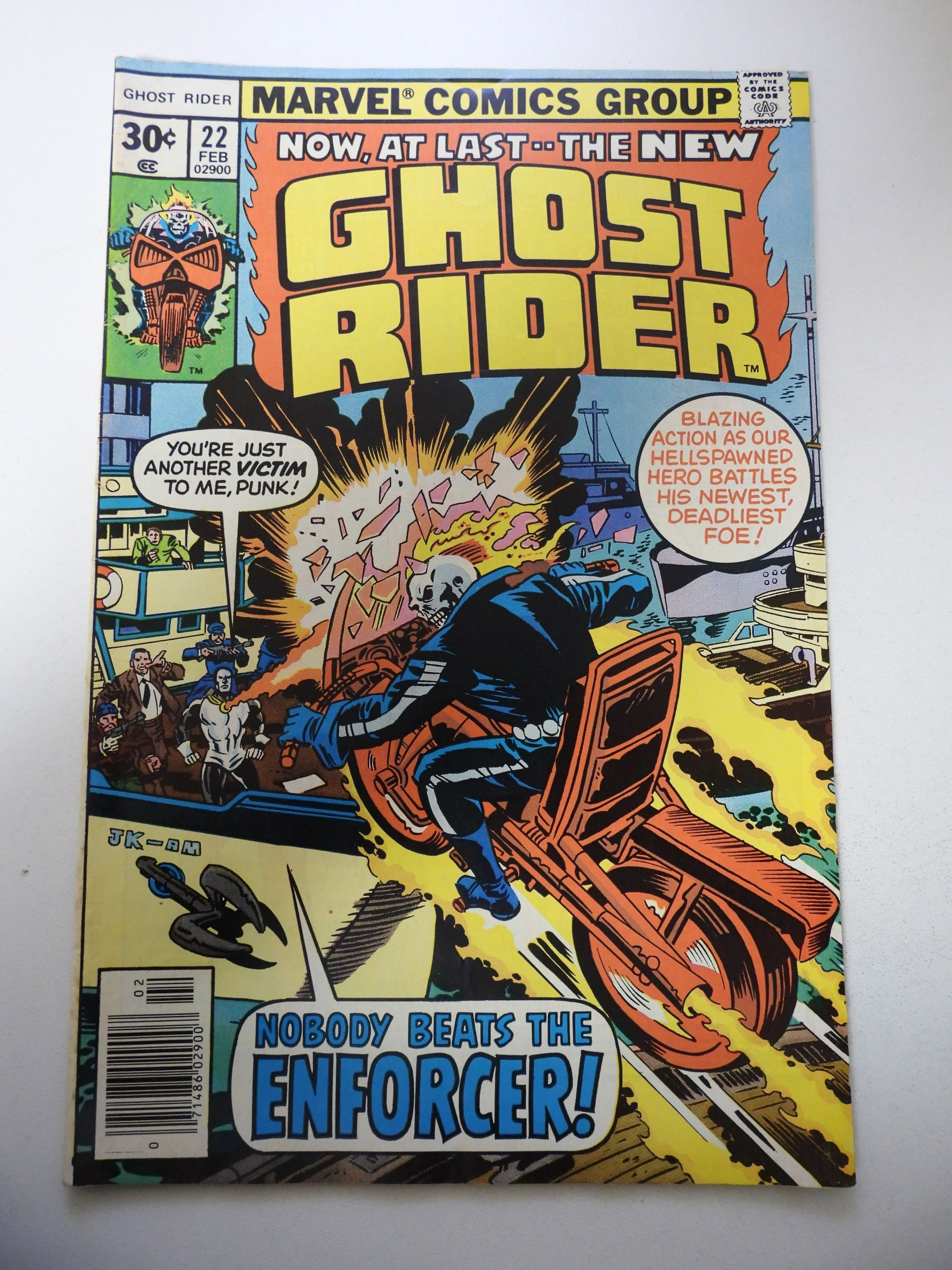 Wallpaper #8fQZOpMBKFX8bn3rGXdZ249 Ghost Rider 22 1977 Fnvf Condition Comic Books Bronze Age