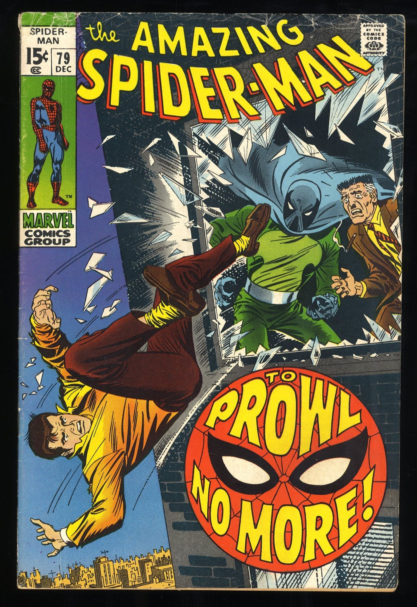 Wallpaper #E0C9MZMBJhL2WPbaBMgr56 Amazing Spider Man 79 Fn 55 2nd Appearance Prowler Comic Books