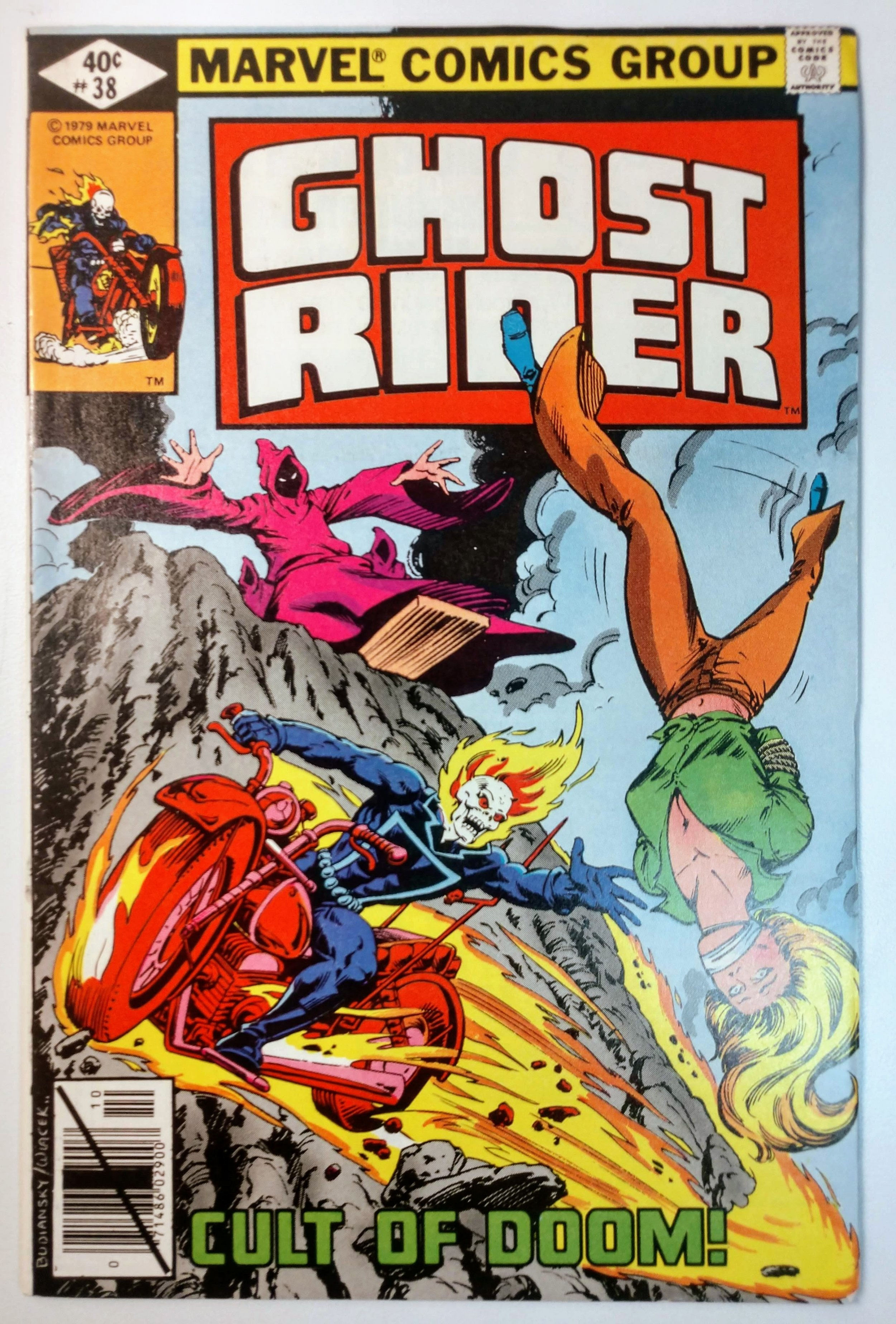 Wallpaper #8fQZOpMBKFX8bn3rGXdZ213 Ghost Rider 38 75 1979 Rare Direct Comic Books Bronze Age