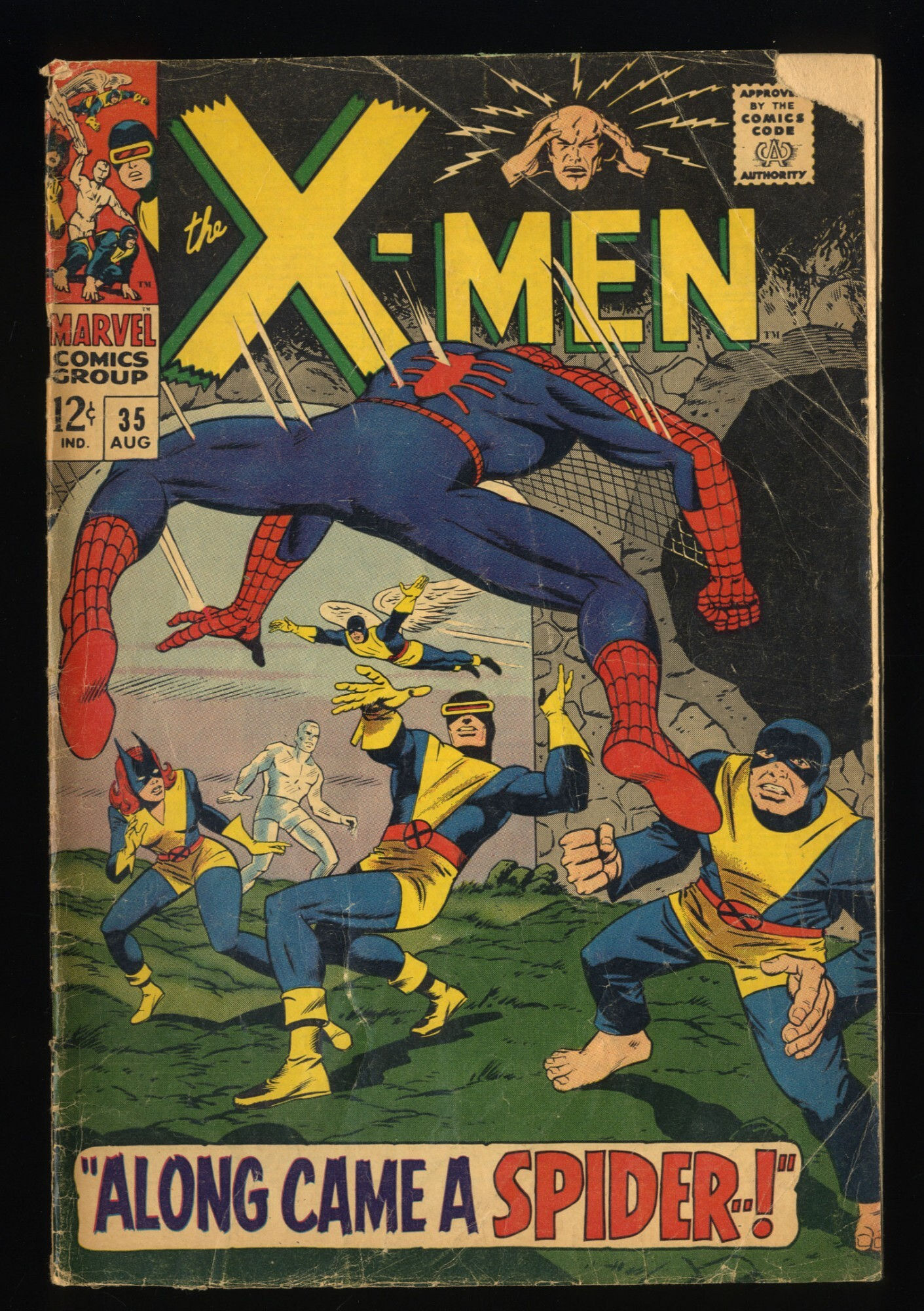 Wallpaper #Cmeq6JIBSpphPi3-jz7A445 X Men 35 Gd 25 Spider Man 1st Appearance Changeling Comic Books
