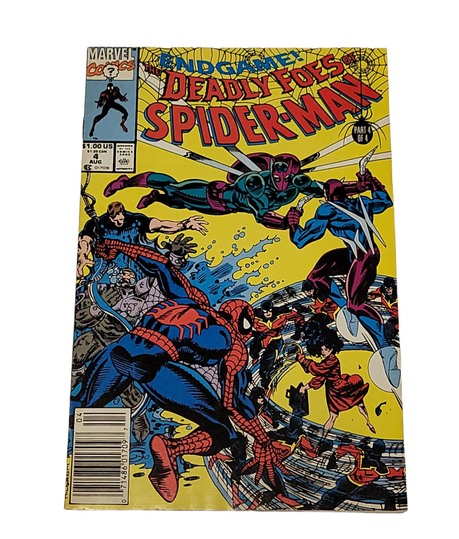 Wallpaper #dmeUBJMBSpphPi3-k7jo173 Deadly Foes of Spider Man 4 Newsstand Edition 1991 Comic Books