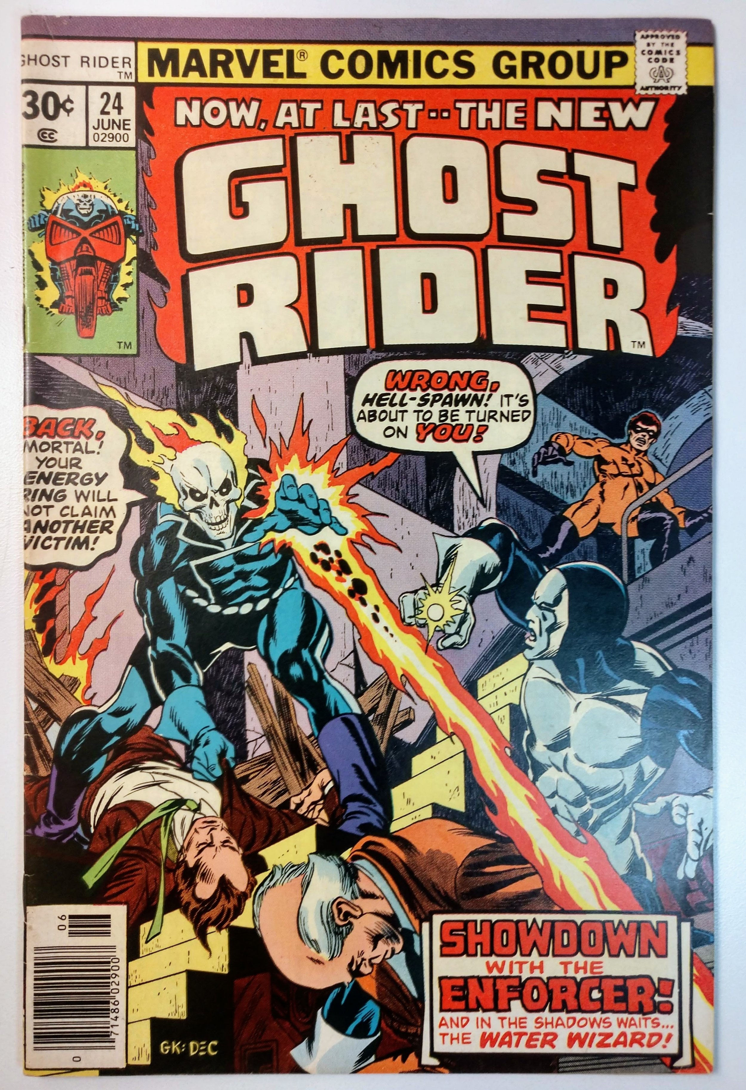 Wallpaper #8fQZOpMBKFX8bn3rGXdZ286 Ghost Rider 24 65 1977 Comic Books Bronze Age Marvel Ghost