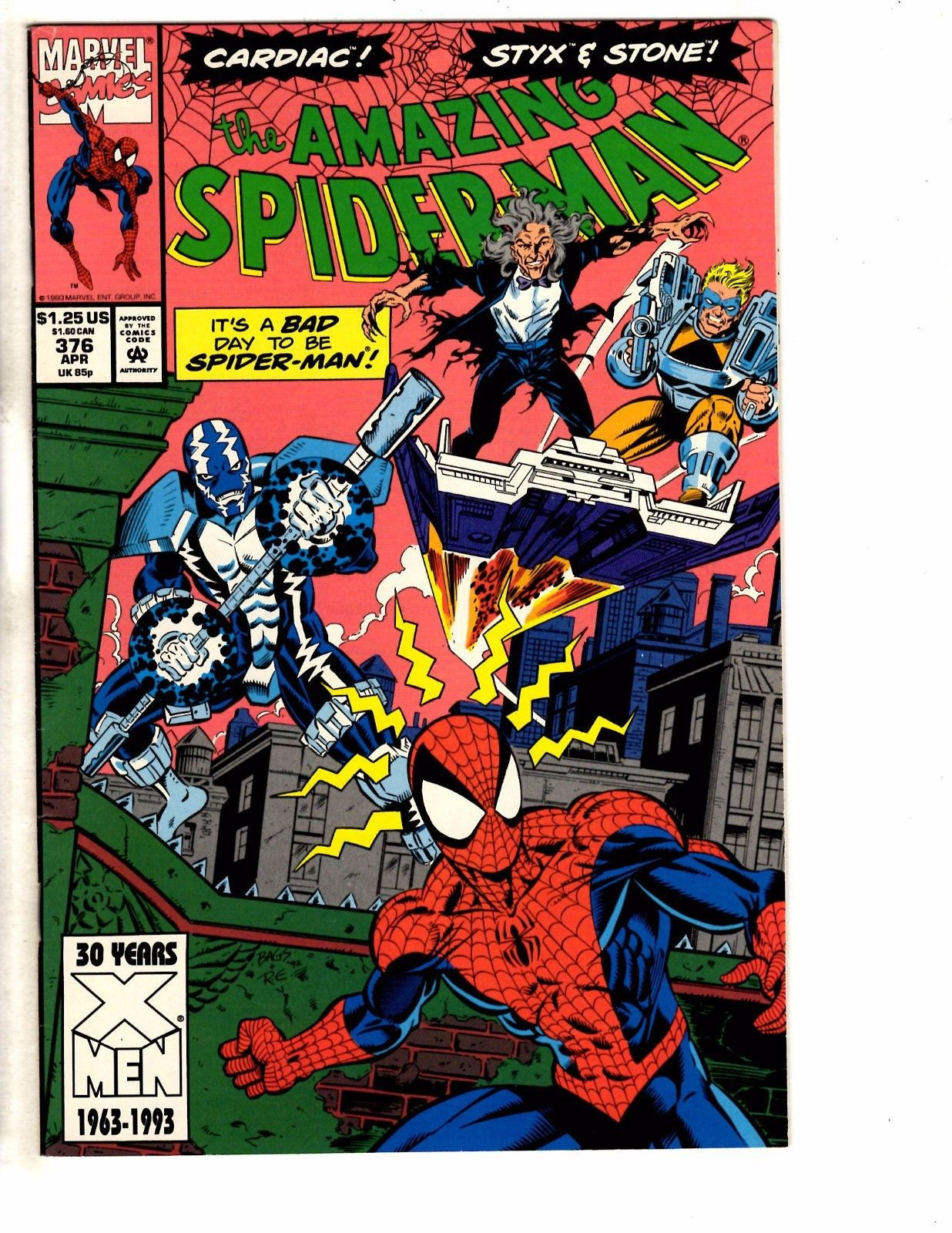 Wallpaper #Cmeq6JIBSpphPi3-jz7A214 Spider Man Collectibles Amazing Spider Man 1st Series 284 1987 Fn