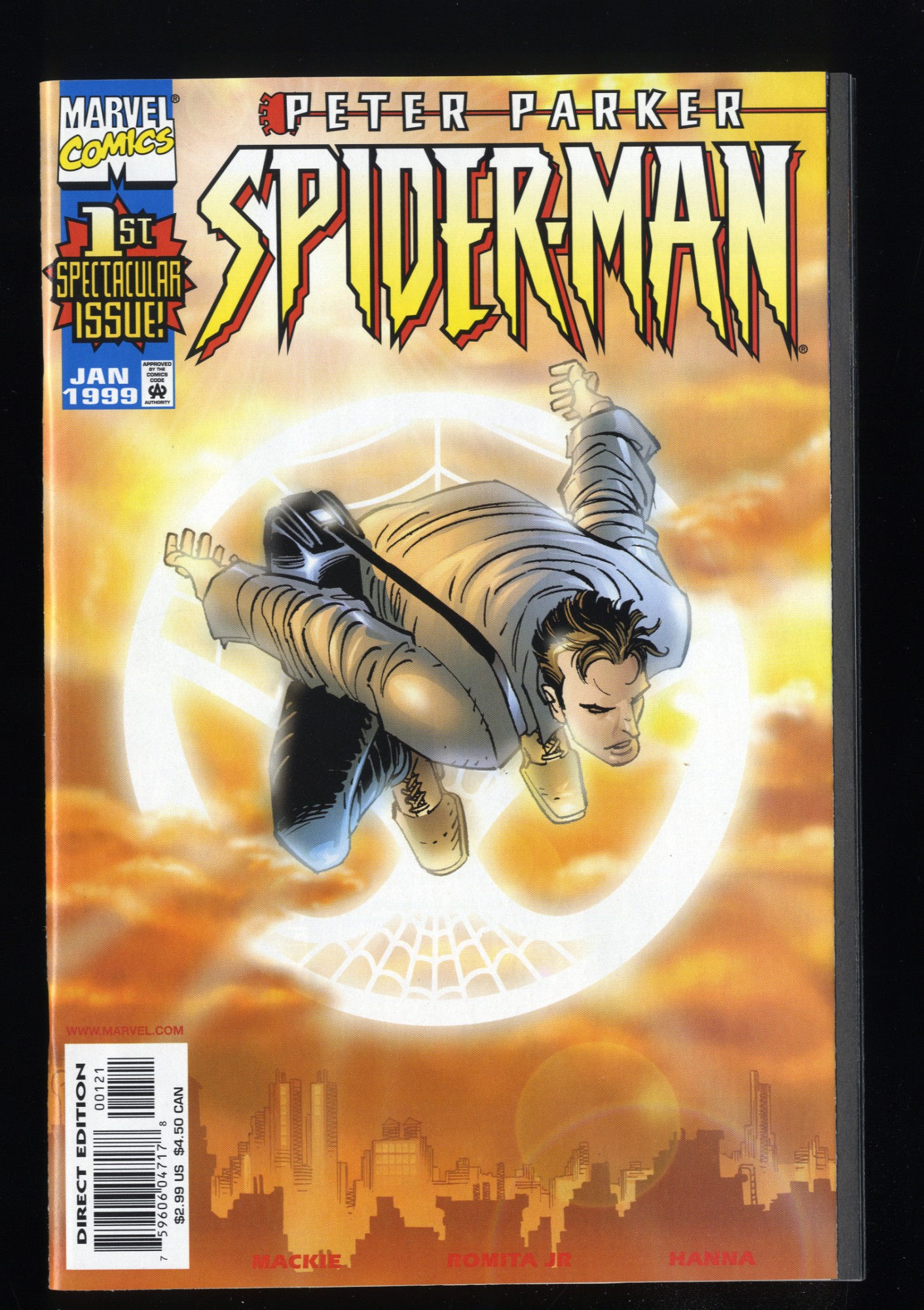 Wallpaper #_GjhFpMBSpphPi3-CAzn152 Peter Parker Spider Man 1 Nm 96 Sunburst Cover Variant Comic