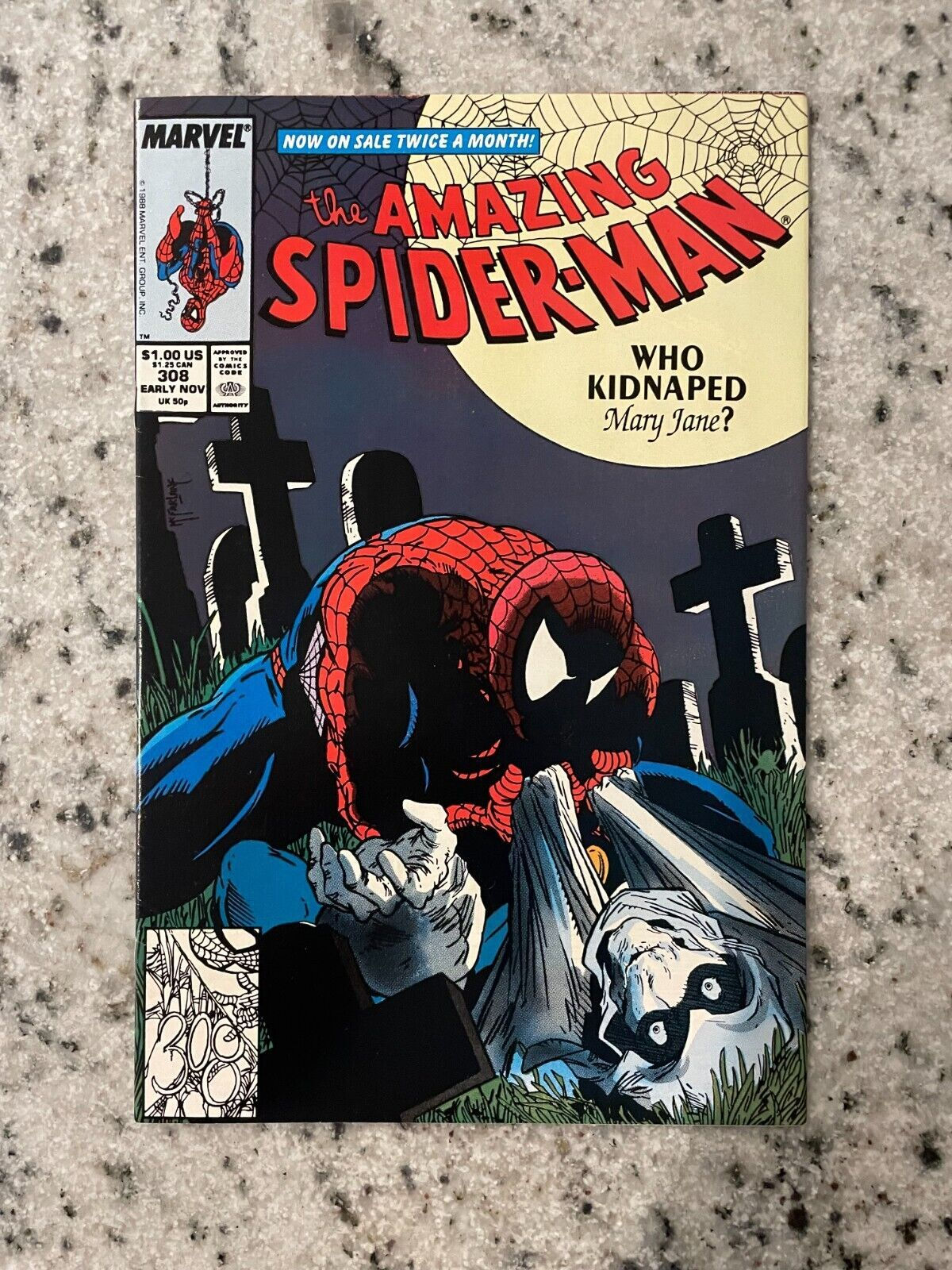 Wallpaper #GkAxMJMBJhL2WPbaVMA620 Amazing Spider Man 308 Nm Marvel Comic Book Venom Todd Mcfarlane