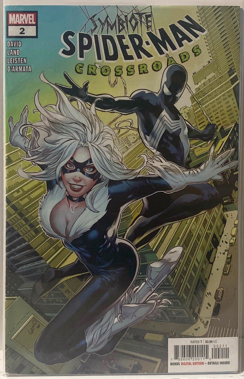 Wallpaper #N855JZMB71dOy6JZOBT_46 Symbiote Spider Man Crossroads 2 Black Cat Hulk Peter David Greg Land