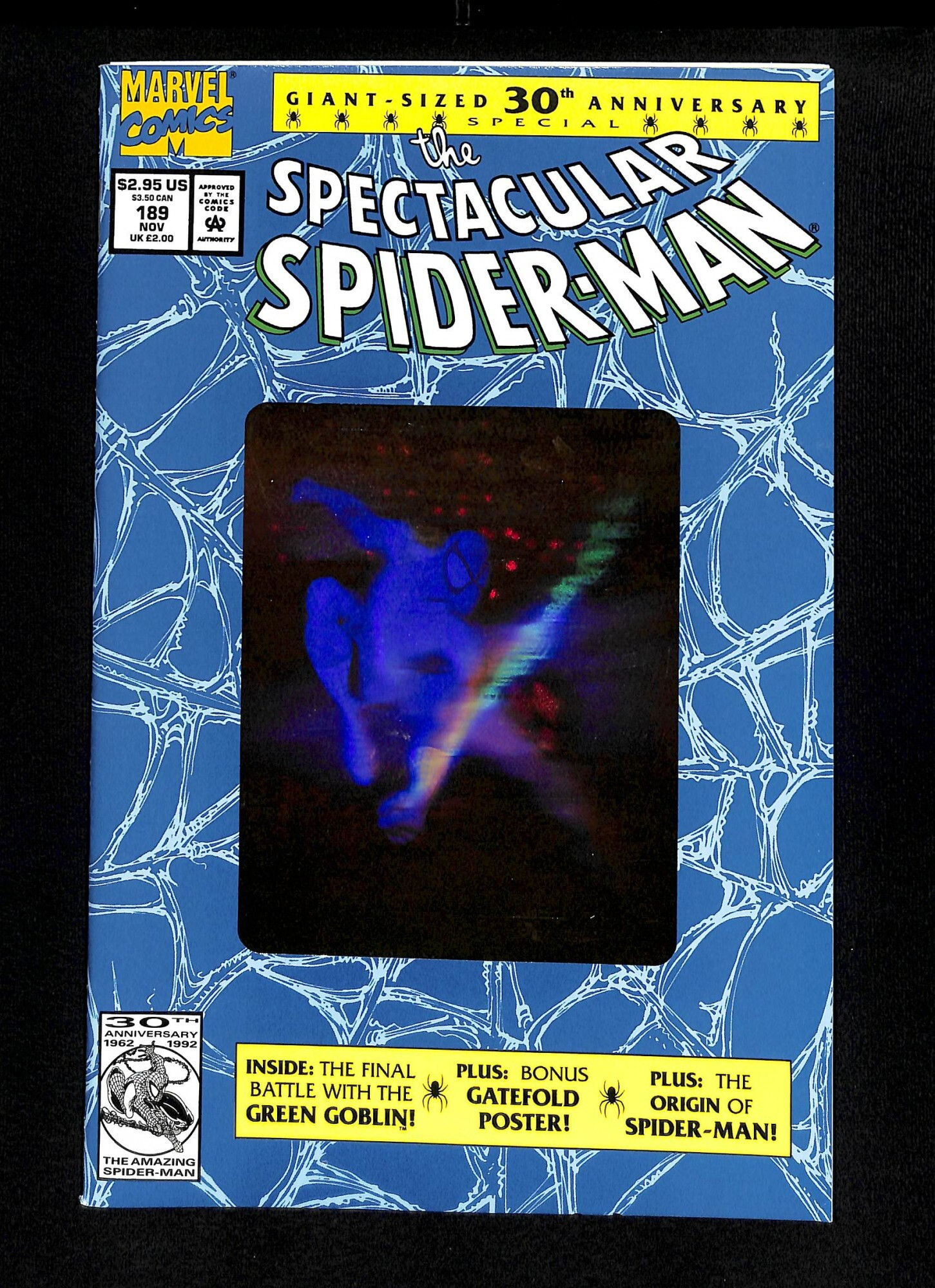 Wallpaper #ojEJNpMB5zzyi_yYE1i6369 Spectacular Spider Man 189 Hologram Cover Full Runs Sets Marvel