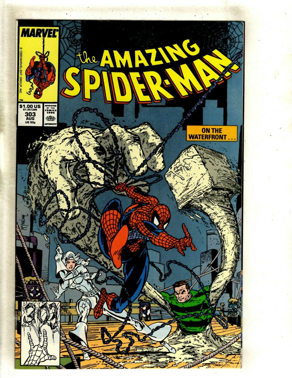 Wallpaper #GkAxMJMBJhL2WPbaVMA629 Amazing Spider Man 303 Nm Marvel Comic Book Venom Todd Mcfarlane