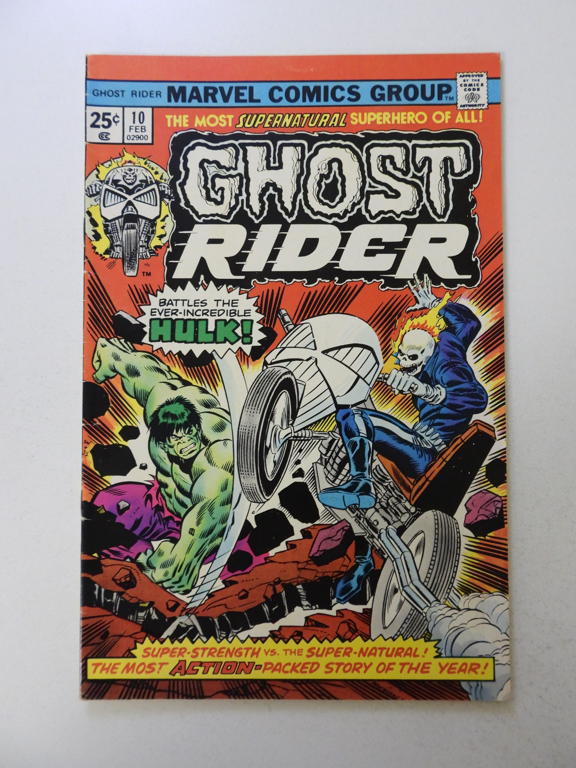 Wallpaper #8fQZOpMBKFX8bn3rGXdZ283 Ghost Rider 10 1975 Fnvf Condition Comic Books Bronze Age