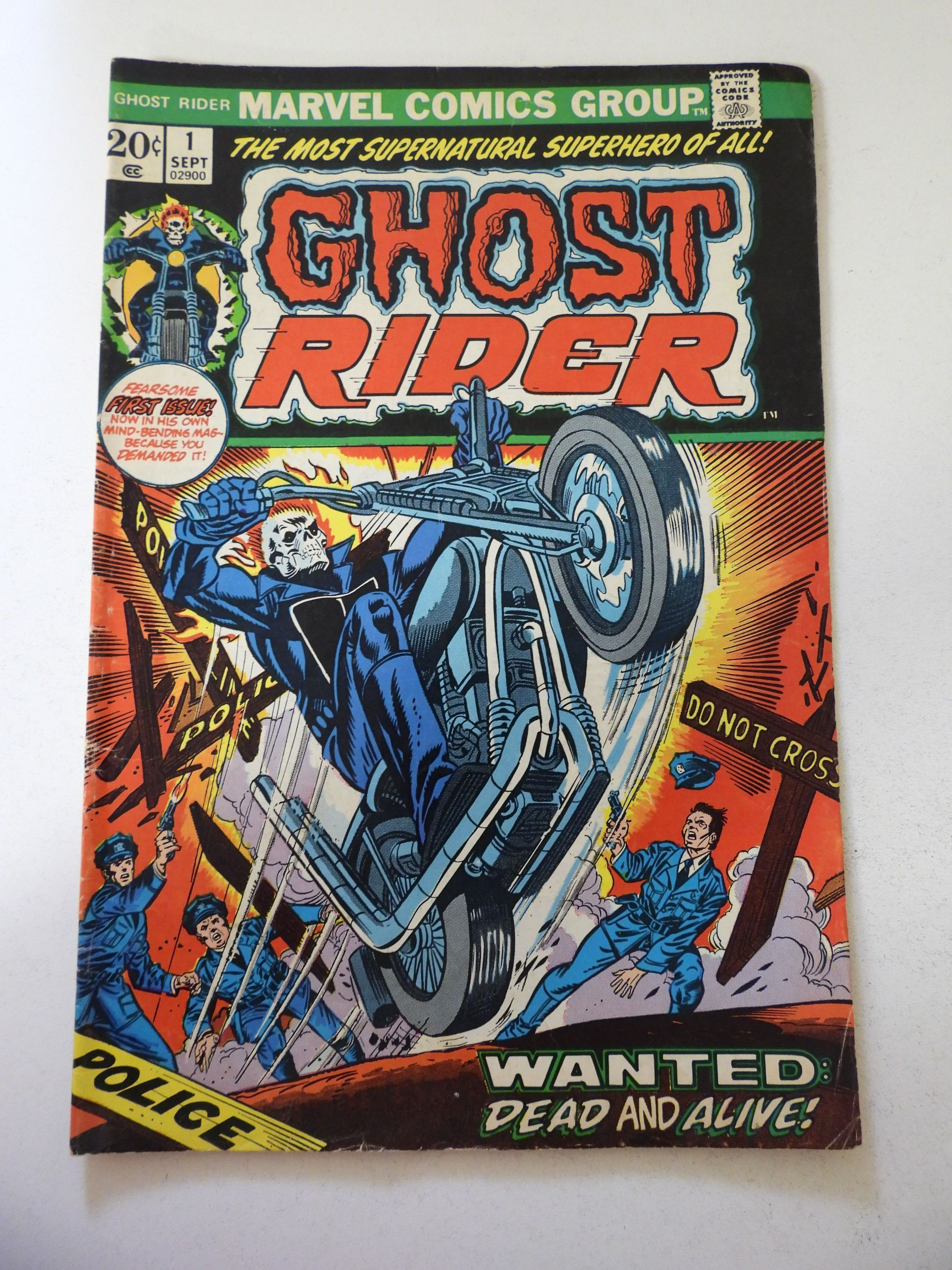 Wallpaper #8fQZOpMBKFX8bn3rGXdZ352 Ghost Rider 1 1973 Vgfn Condition Comic Books Bronze Age