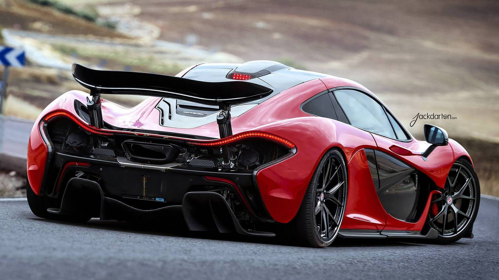 Wallpaper #dmiXHpMBSpphPi3-3yks16 Render Mclaren P1 Lowered on Hre Wheels Gtspirit