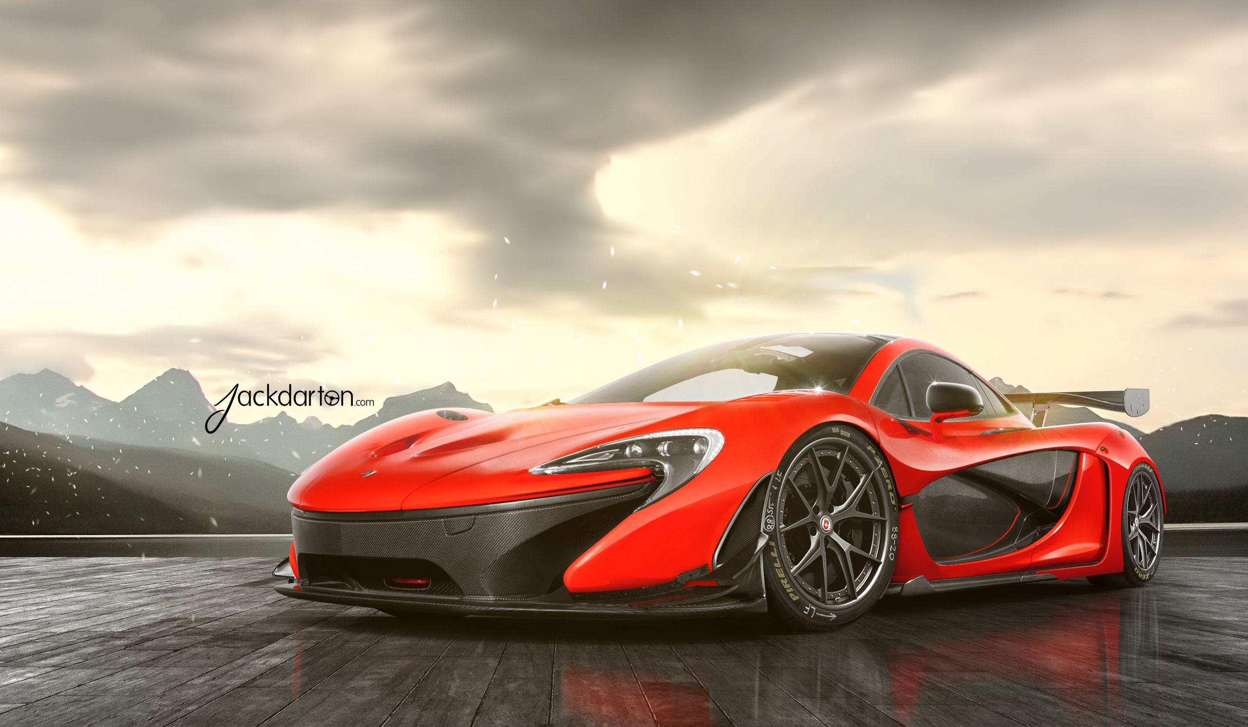 Wallpaper #bWhyIZMBSpphPi3-IzBD50 Racing Inspired Mclaren P1 with Hre Wheels is Stunning Gtspirit