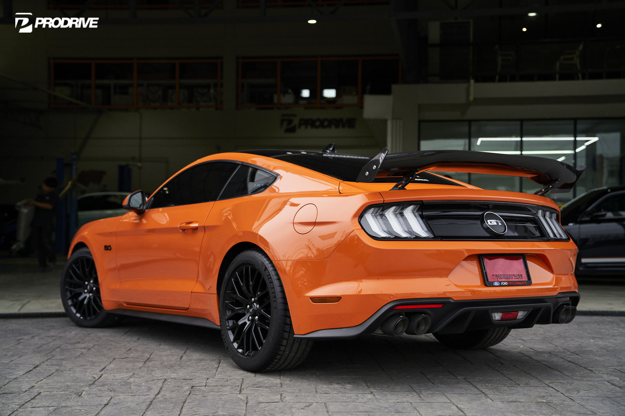 Wallpaper #AmeUBpMBSpphPi3-TMIF141 Ford Mustang GT 50 X Apr Performance GT Wing X Remus 7 Prodrive Thailand