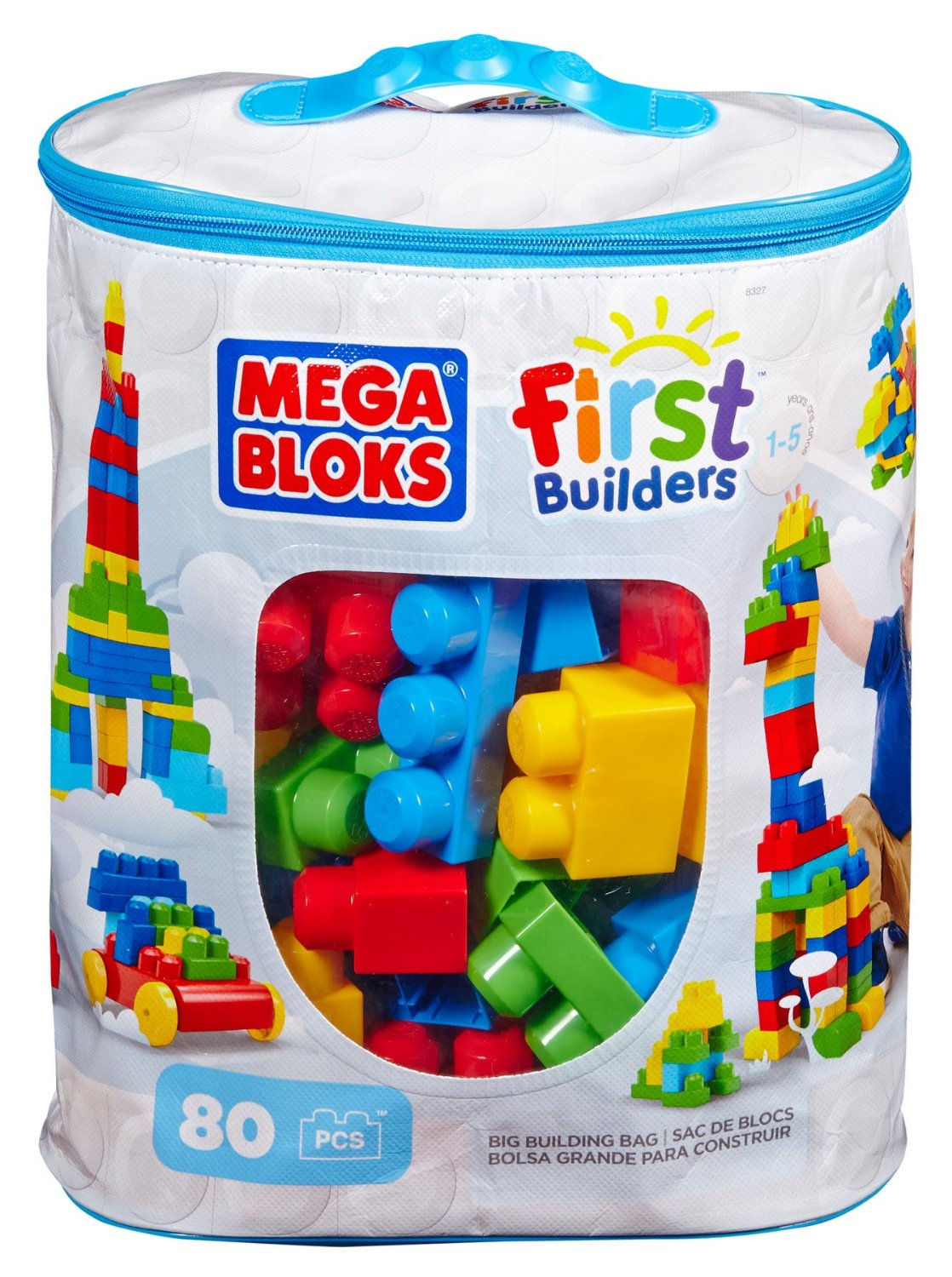 Wallpaper #634d6 Mega Bloks First Builders Big Building Bag with Big Building Blocks