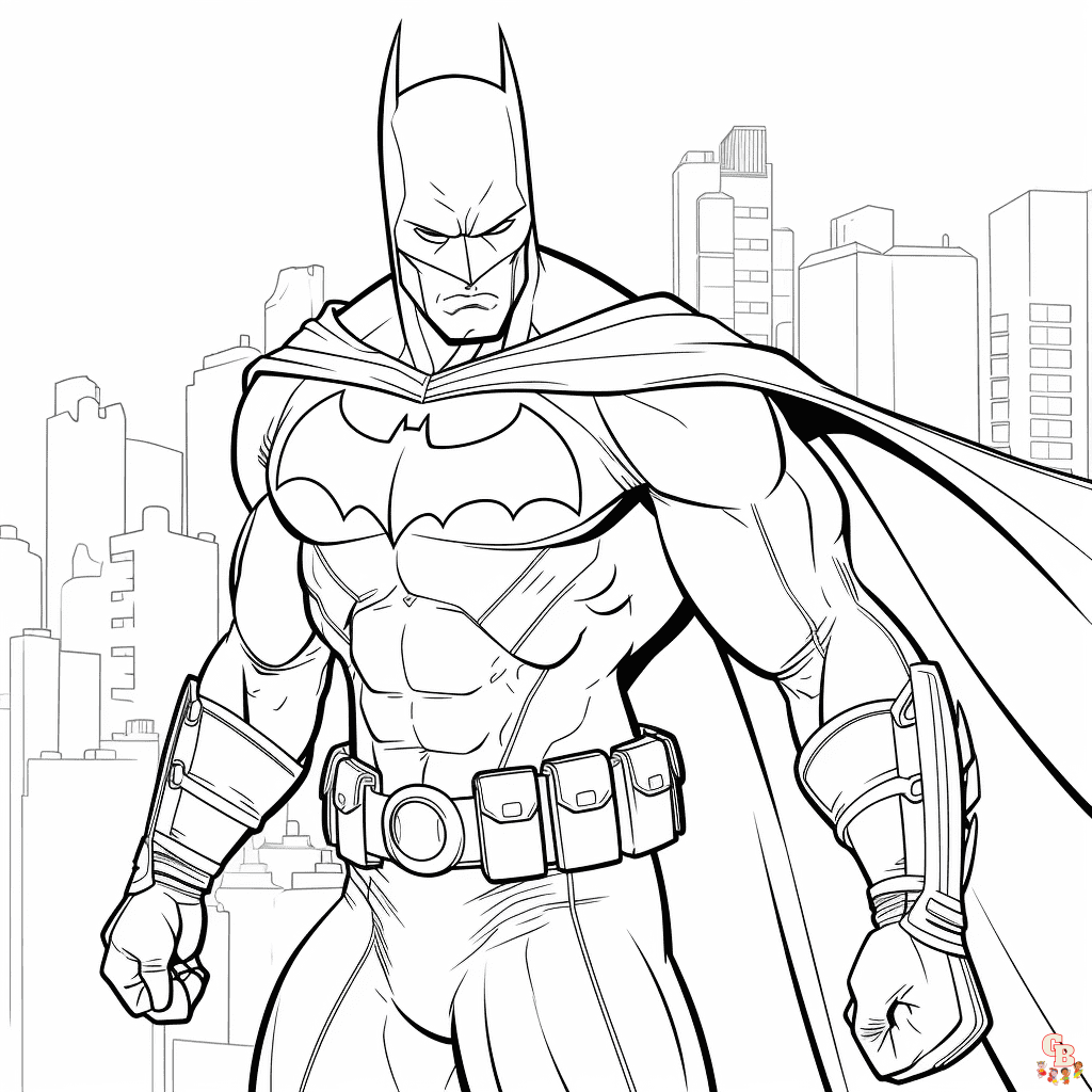 Wallpaper #KWf9_JIBSpphPi3-HZrD138 Chibi Batman Coloring Pages