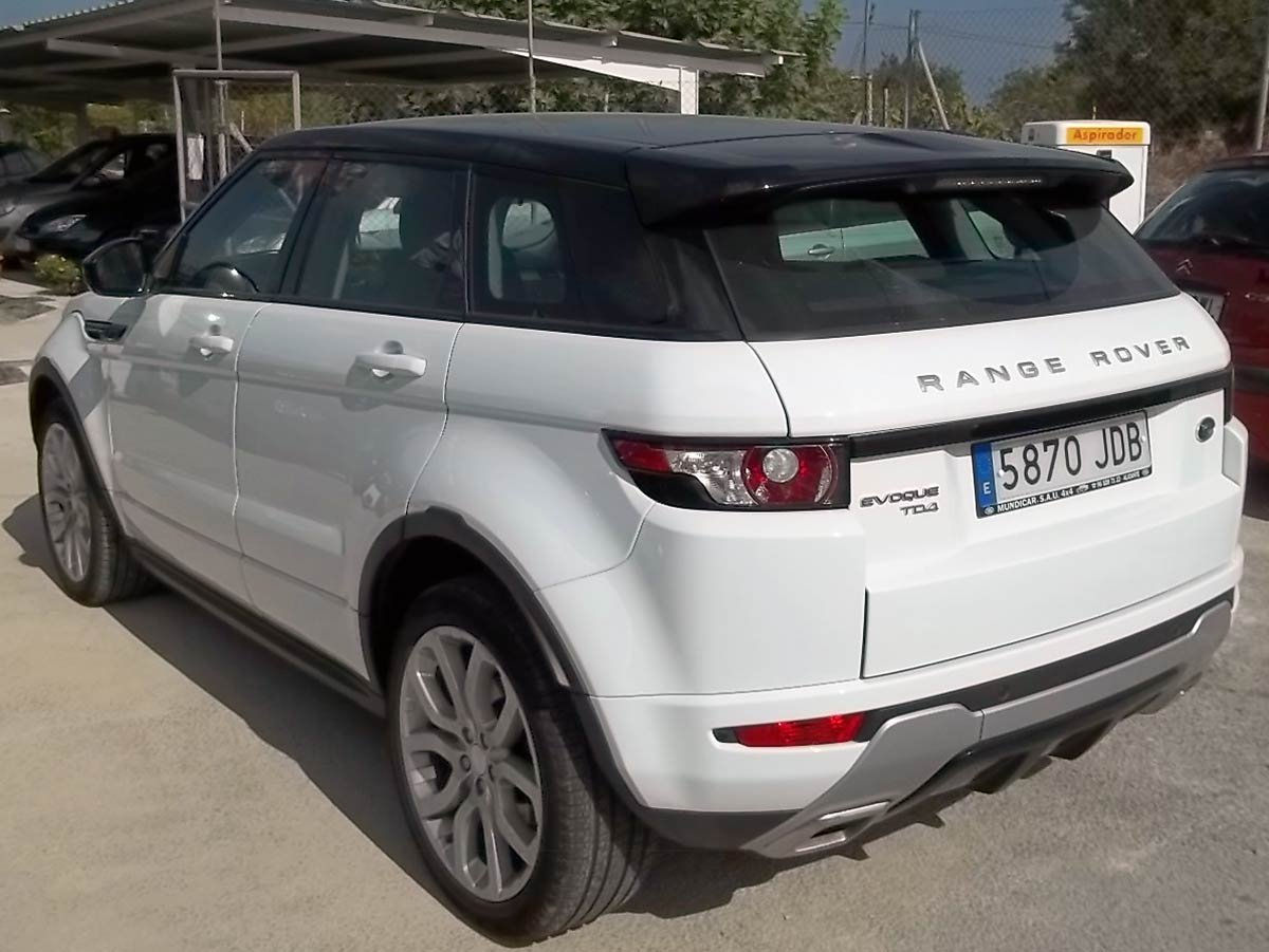 Wallpaper #pljCNJMBzN9vxX346j2l171 Second Hand Range Rover Evoque Dynamic Auto for Sale San Javier