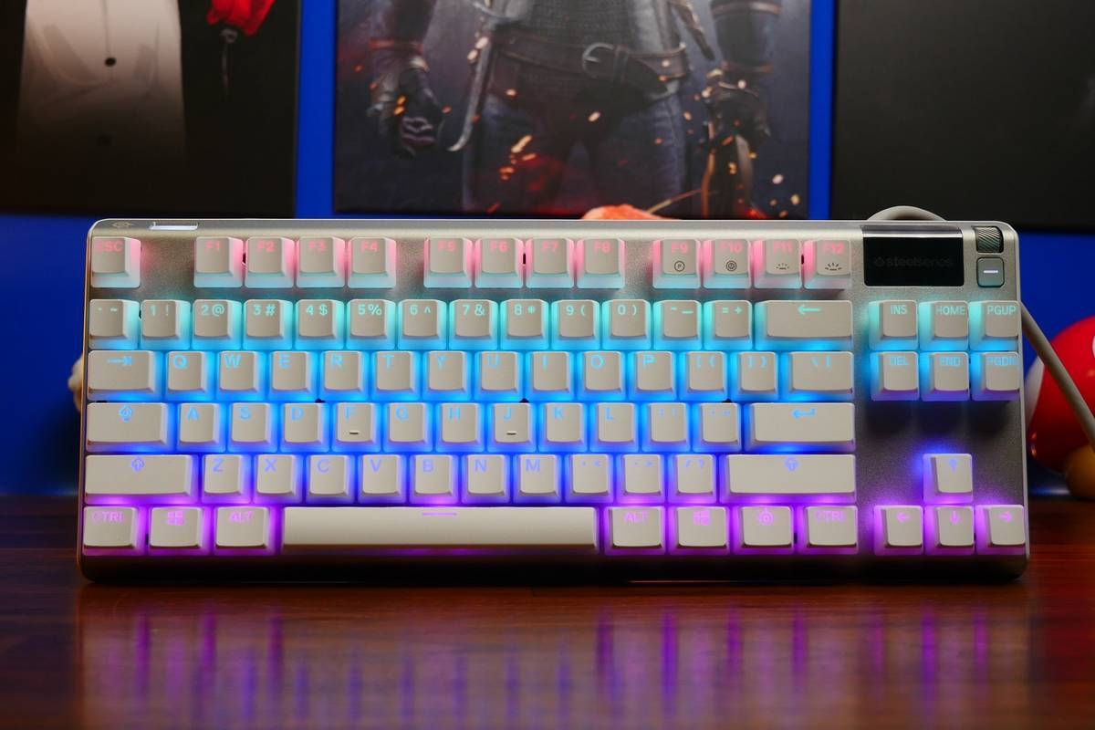 Wallpaper #Erj21pIBJvJKYCmE-eHl209 Steelseries Apex Pro Tkl White Keycaps 679940 Steelseries