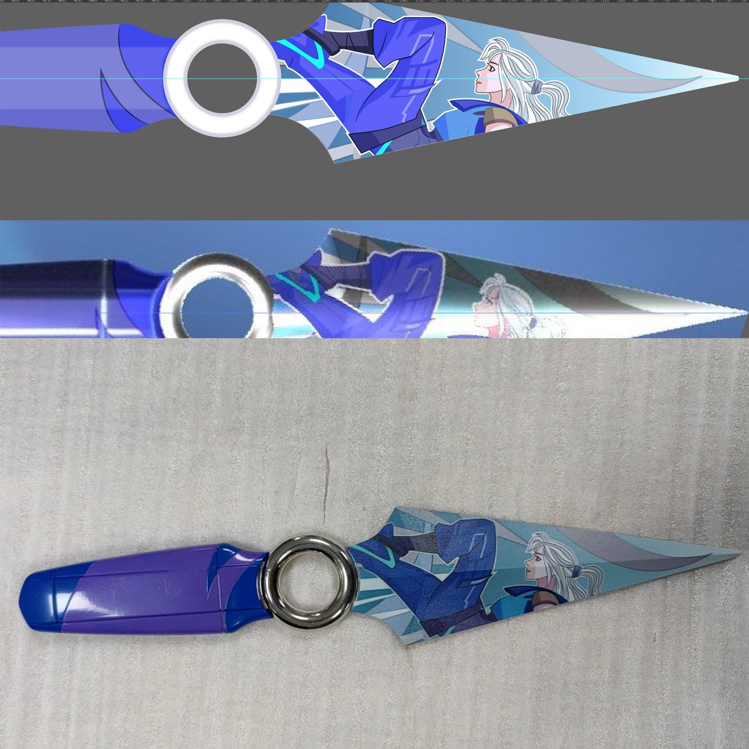 Wallpaper #B30m8o4Bnwiau_P65wtQ12 Valorant Go Vol 1 Kunai Metal Replica Leones Marvelous Items