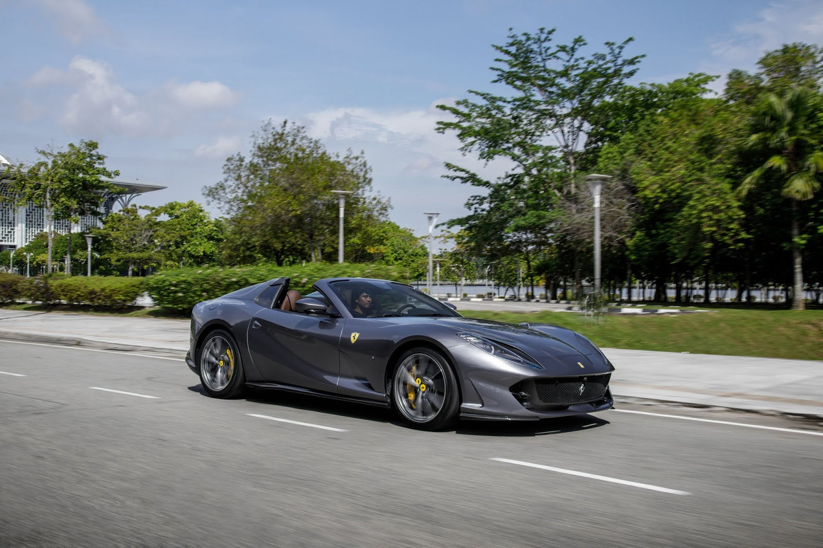 Wallpaper #nkXdjY4B7YBJg1BVn5x942 Motoring Malaysia Ferrari 812 Gts the V12 Spider Makes Its South
