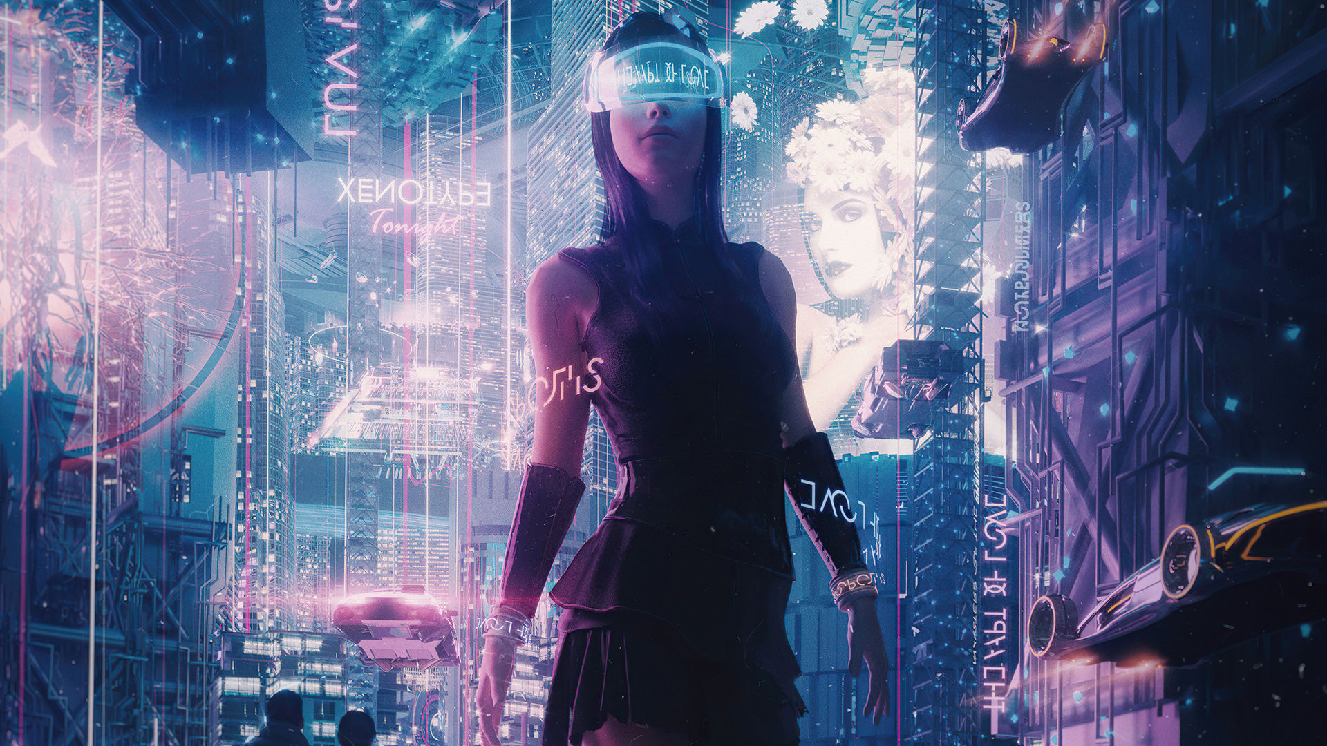 Wallpaper #lTsFbpcBSWmA-tzpB45773 Cyberpunk Wallpaper 1920x1080 120 Foto