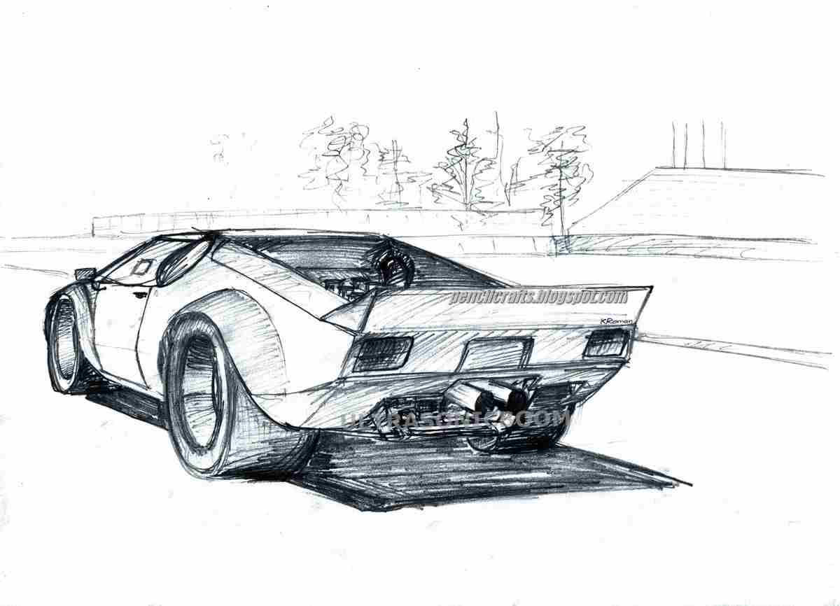 Wallpaper #jEAOMJMBJhL2WPbav7_7188 30 Sports Race Car Pencil Drawings and Sketches Pencil Crafts