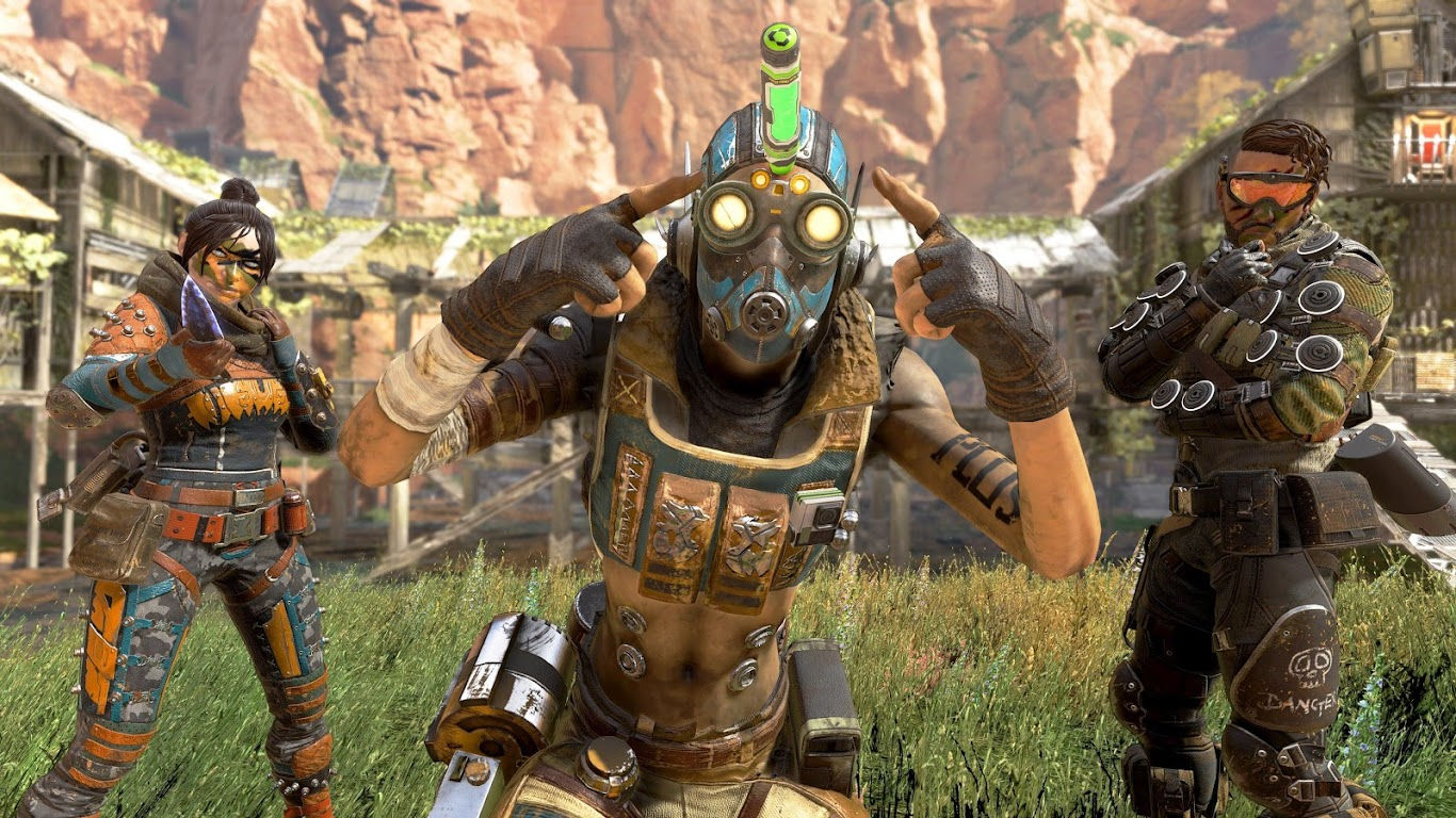 Wallpaper #mWiOFZMBSpphPi3-dAj6157 Apex Legends Octane Wraith Mirage 4K 79 Wallpaper PC Desktop