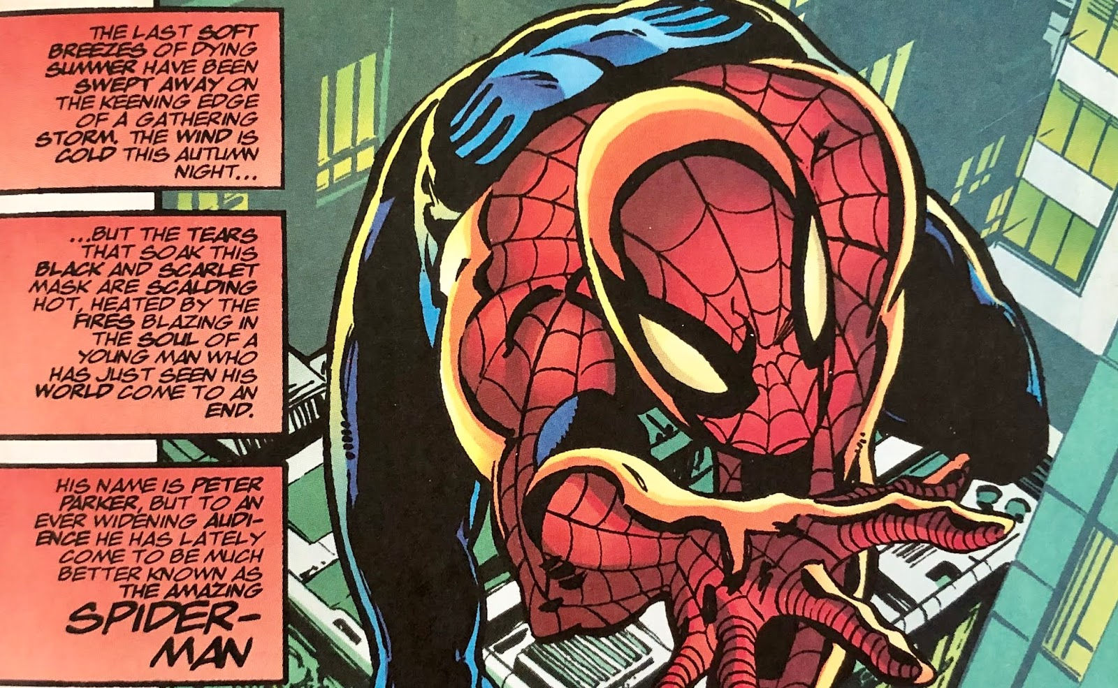 Wallpaper #oHfLJ5MB-pgBXx60Lqfg22 Spider Man Chapter One 1 1998 Chris is on Infinite Earths