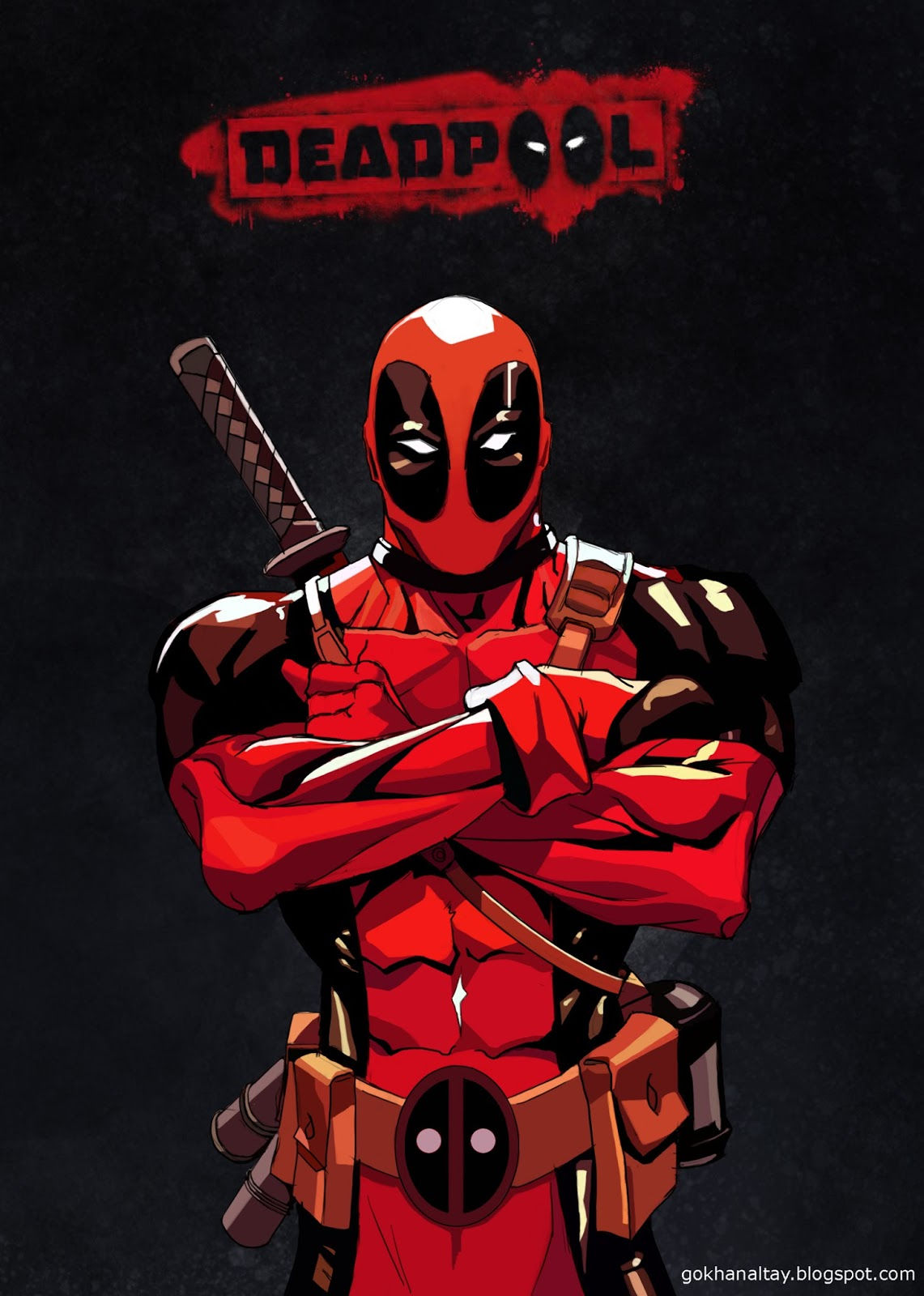 Wallpaper #Xx1nLZMBlOZrFDOkIND773 Gokhan Altays Art Blog Deadpool Fan Art