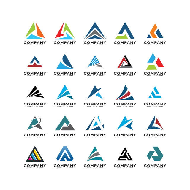 Wallpaper #cbln3ZIBJvJKYCmEEAAv171 Pngtree Set of Triangle Logo Vector Abstract a Triangle Logo Abstract