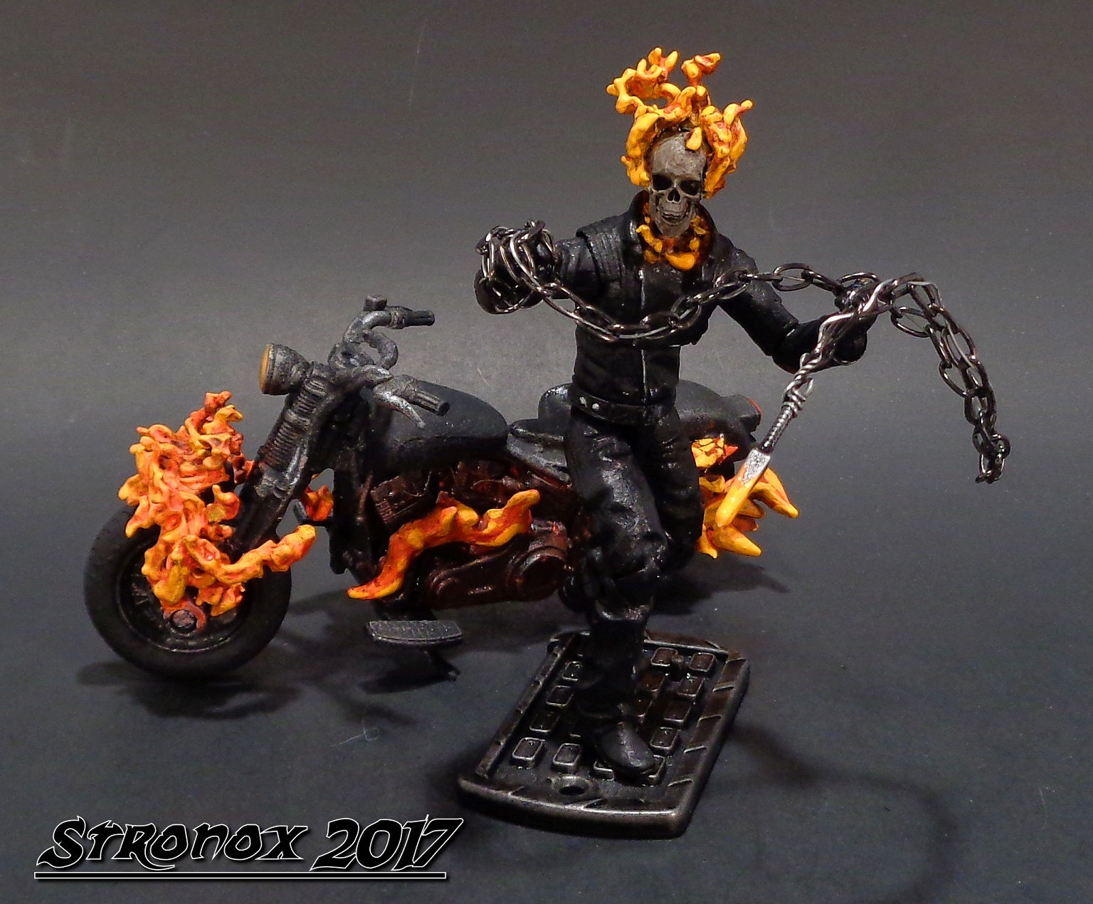 Wallpaper #g_TPOpMBKFX8bn3rq3n_66 Stronox Custom Figures Marvel Universe Ghost Rider