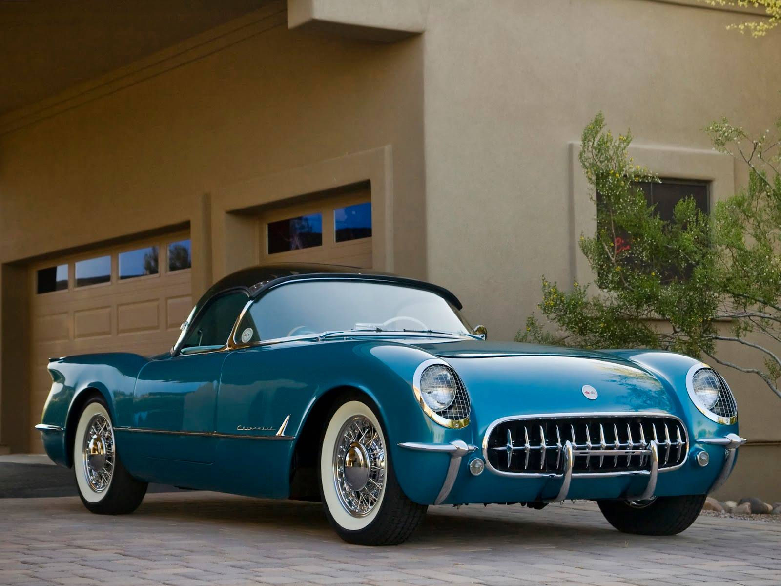 Wallpaper #9gPfYpMBpyOg8YnEetOr55 Fab Wheels Digest Fwd 1954 Chevrolet Corvette Generation 1 Bubble Top