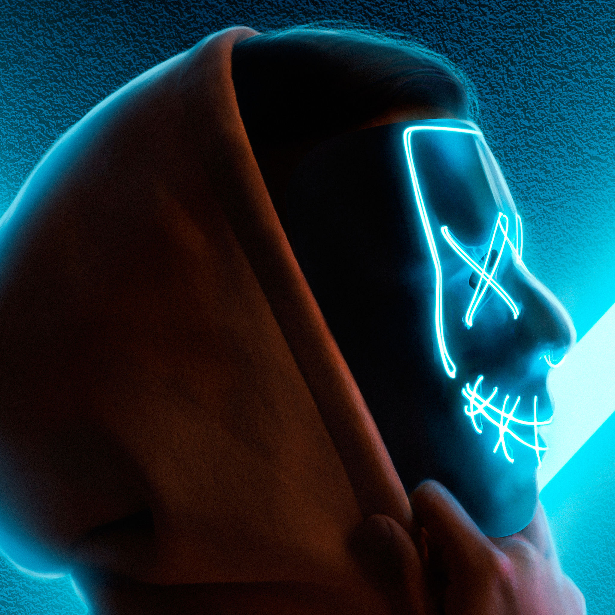 Wallpaper #vmfg95IBSpphPi3-Voeh142 Neon Mask